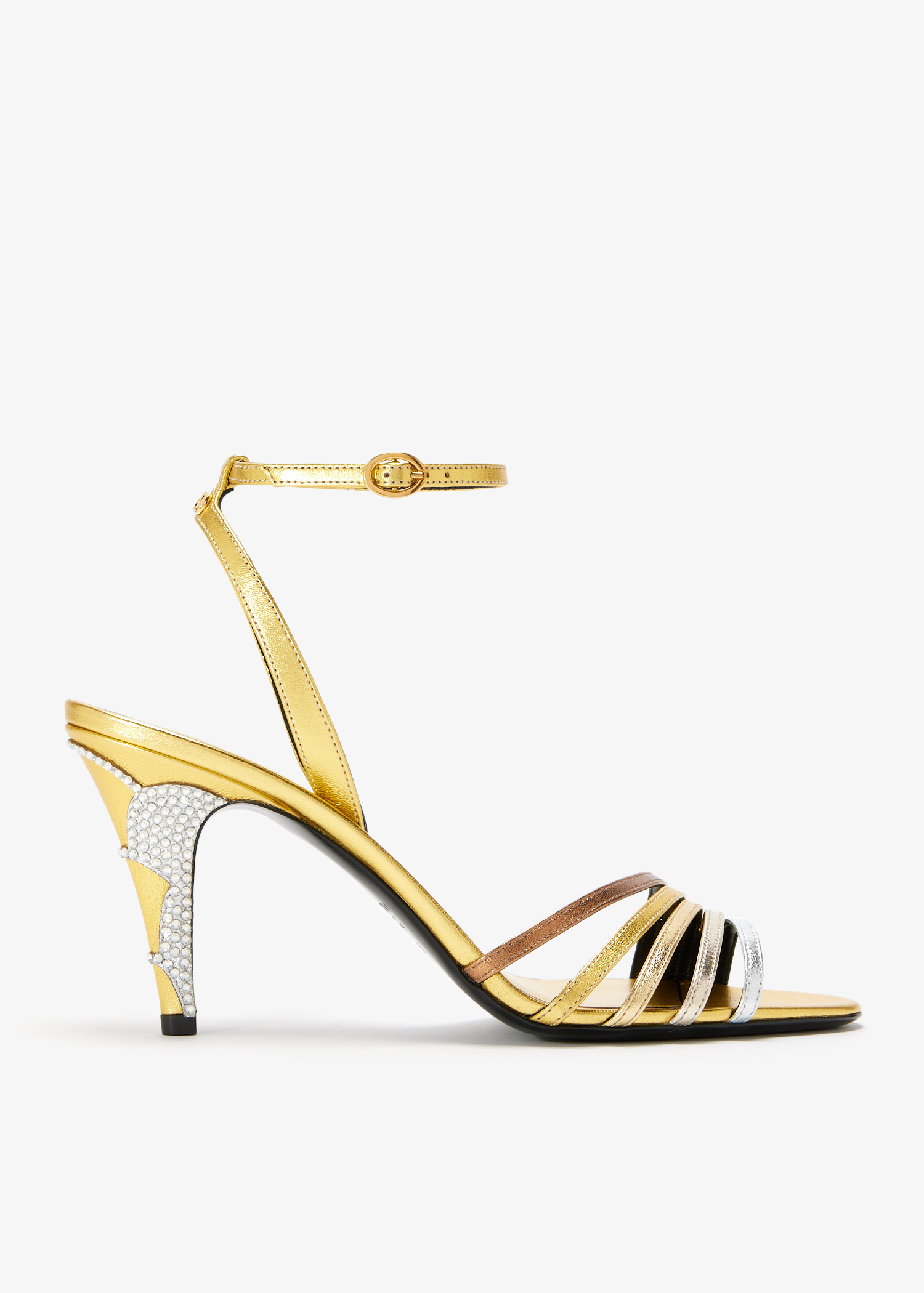 Valentino Garavani Ladycrush sandals for Women - Gold in UAE