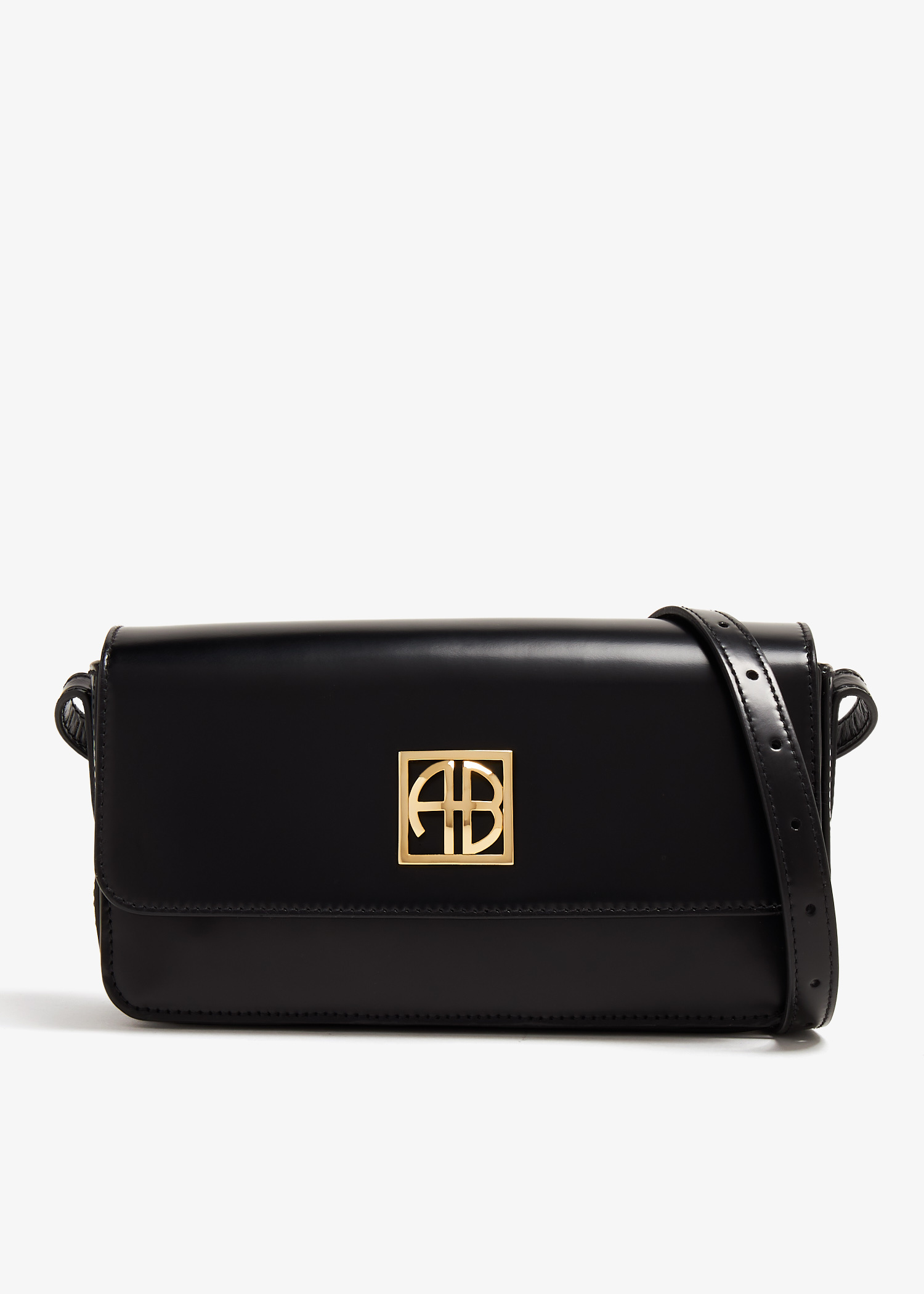 ANINE BING A100224000BLACK 関税送料込 ANINE BING Elly crossbody bag for Women - Black in Qatar