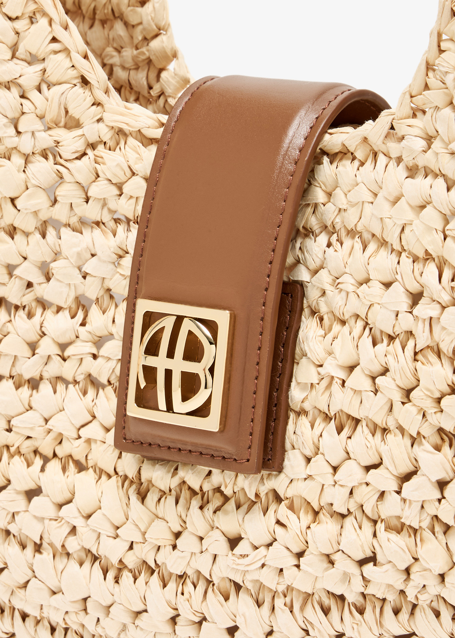 【関税込み】Cabas Lou Monogramme - ANINE BING - Leather - Be ANINE BING Lou Bag Monogram | Shopbop