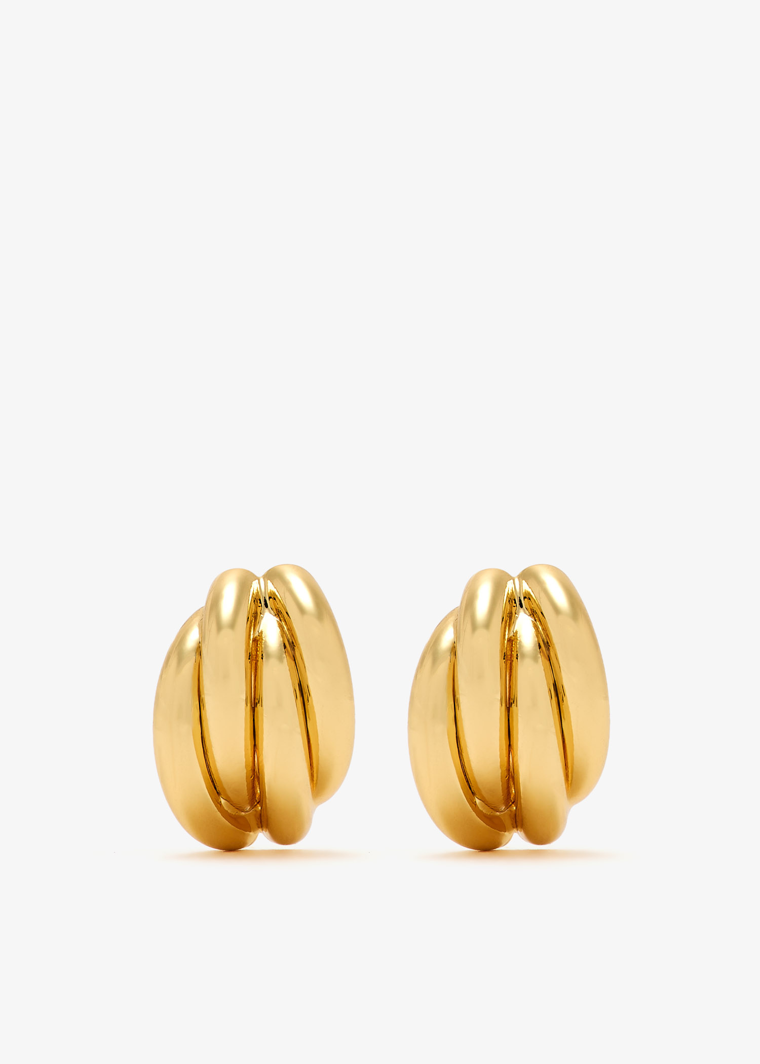 ANINE BING Knot earrings for Women - Gold in Bahrain | Level