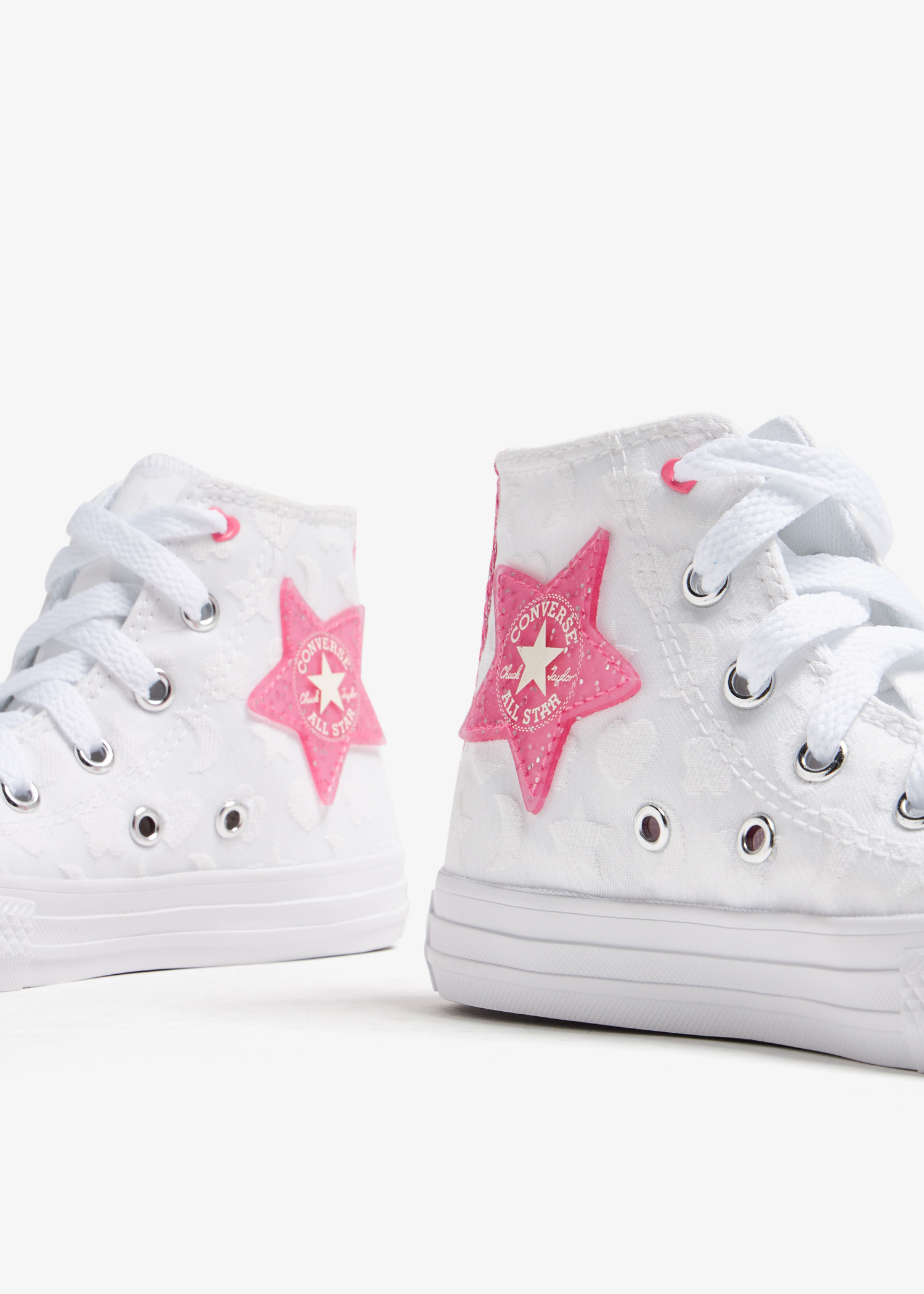 Converse Chuck Taylor All Star Sparkle sneakers for Girl White