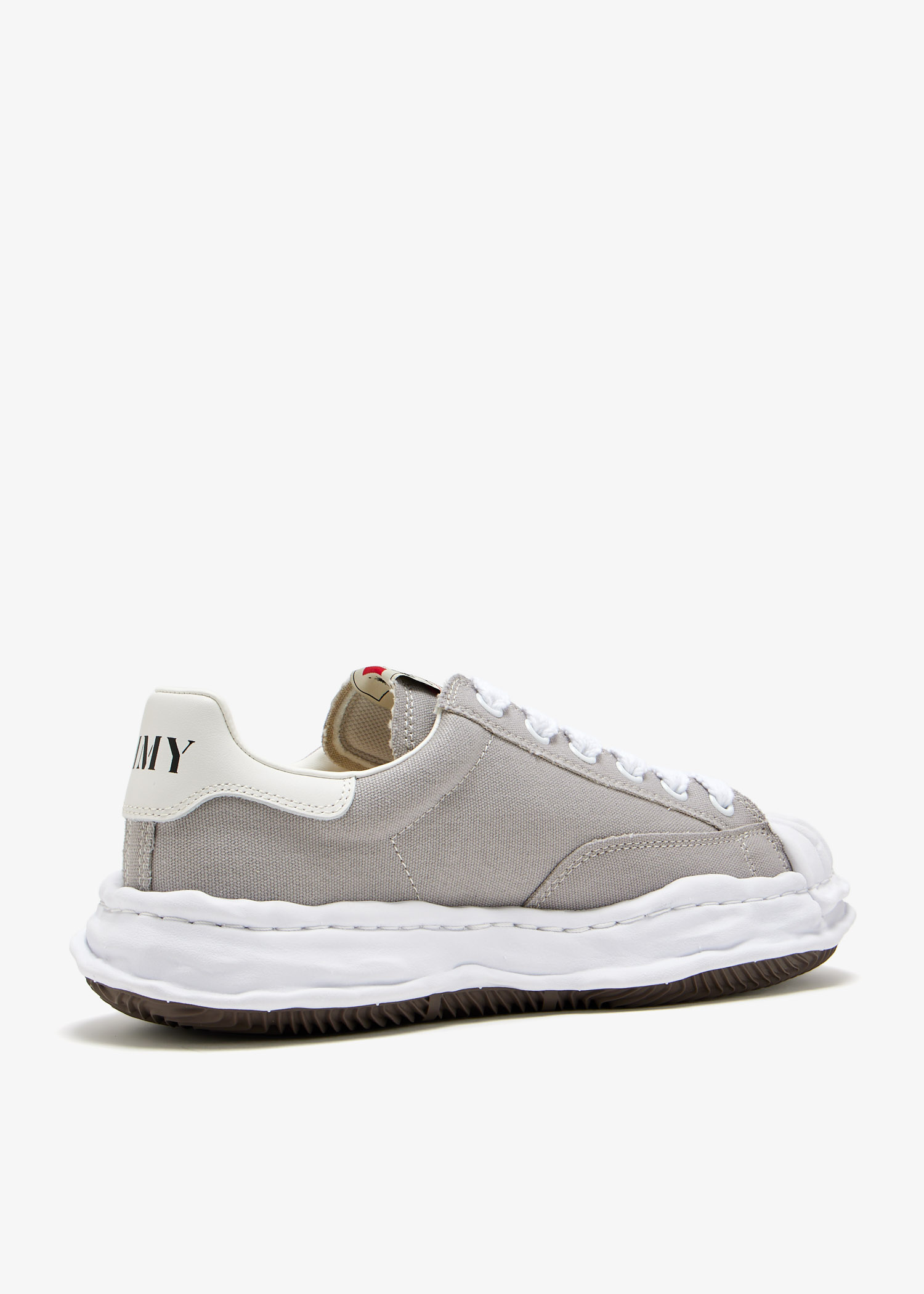MIHARA YASUHIRO｜SNEAKERS (A08FW735 GRAY) Maison Mihara Yasuhiro Blakey low-top sneakers for ADULT