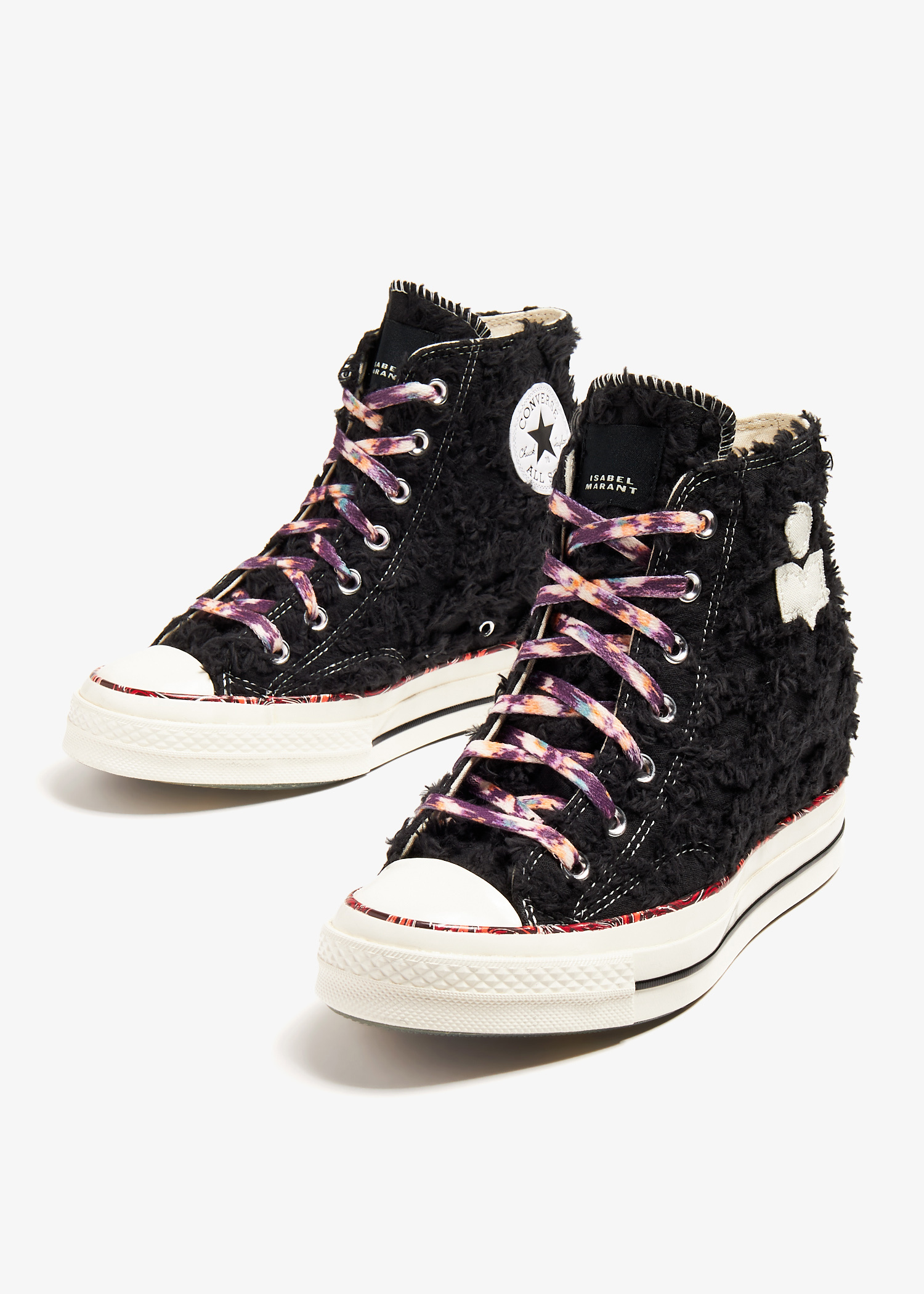 Converse x Isabel Marant Chuck 70 wedge sneakers for Women - Black 