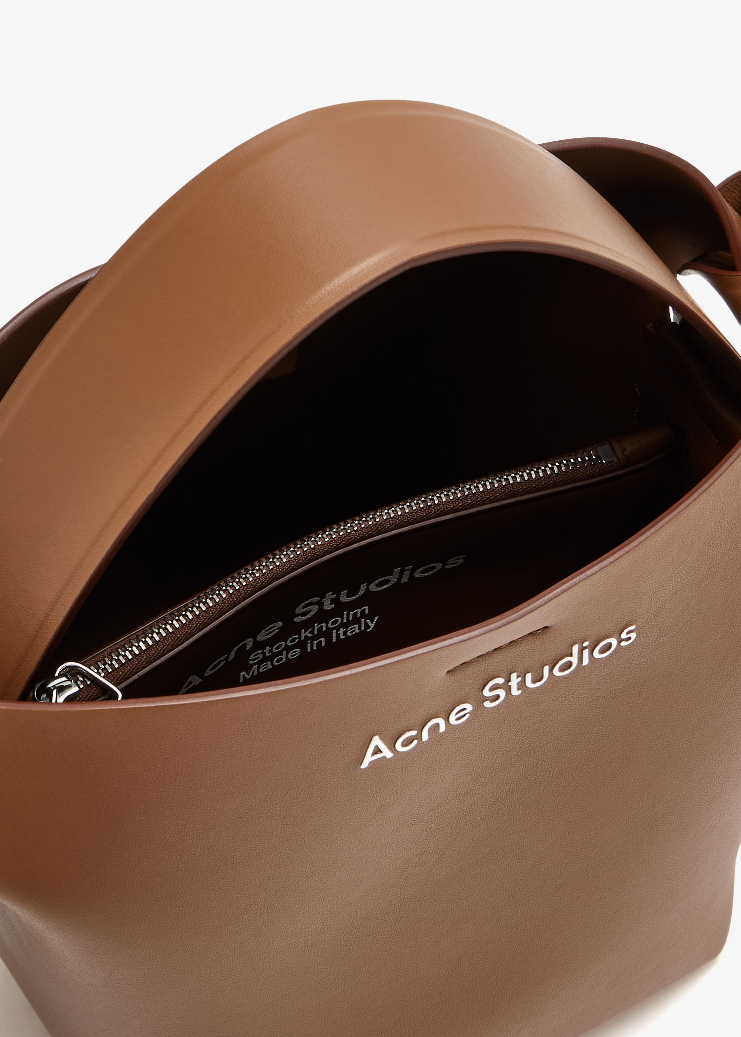 Acne Studios Musubi mini shoulder bag for Women - Brown in