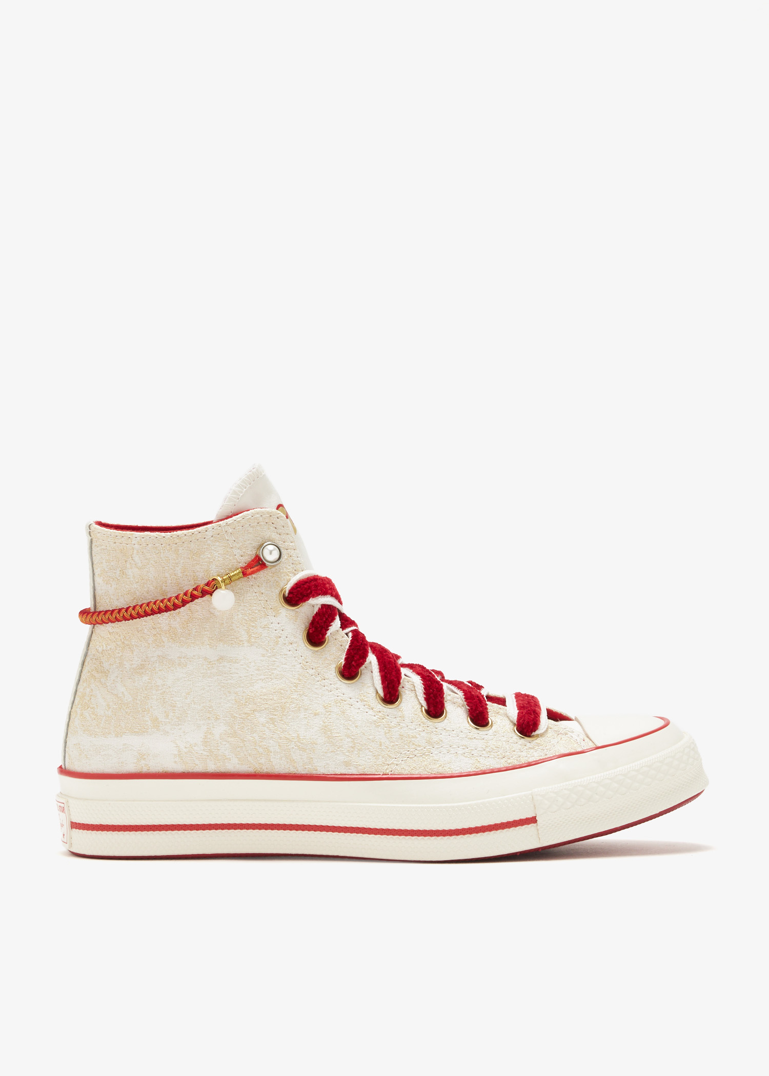 CONVERSE CHUCK 70 HI LEATHER SNAKE 白黒 27cm Men's shoes Converse Chuck 70 Leather Black/ White/ Egret (A07200C