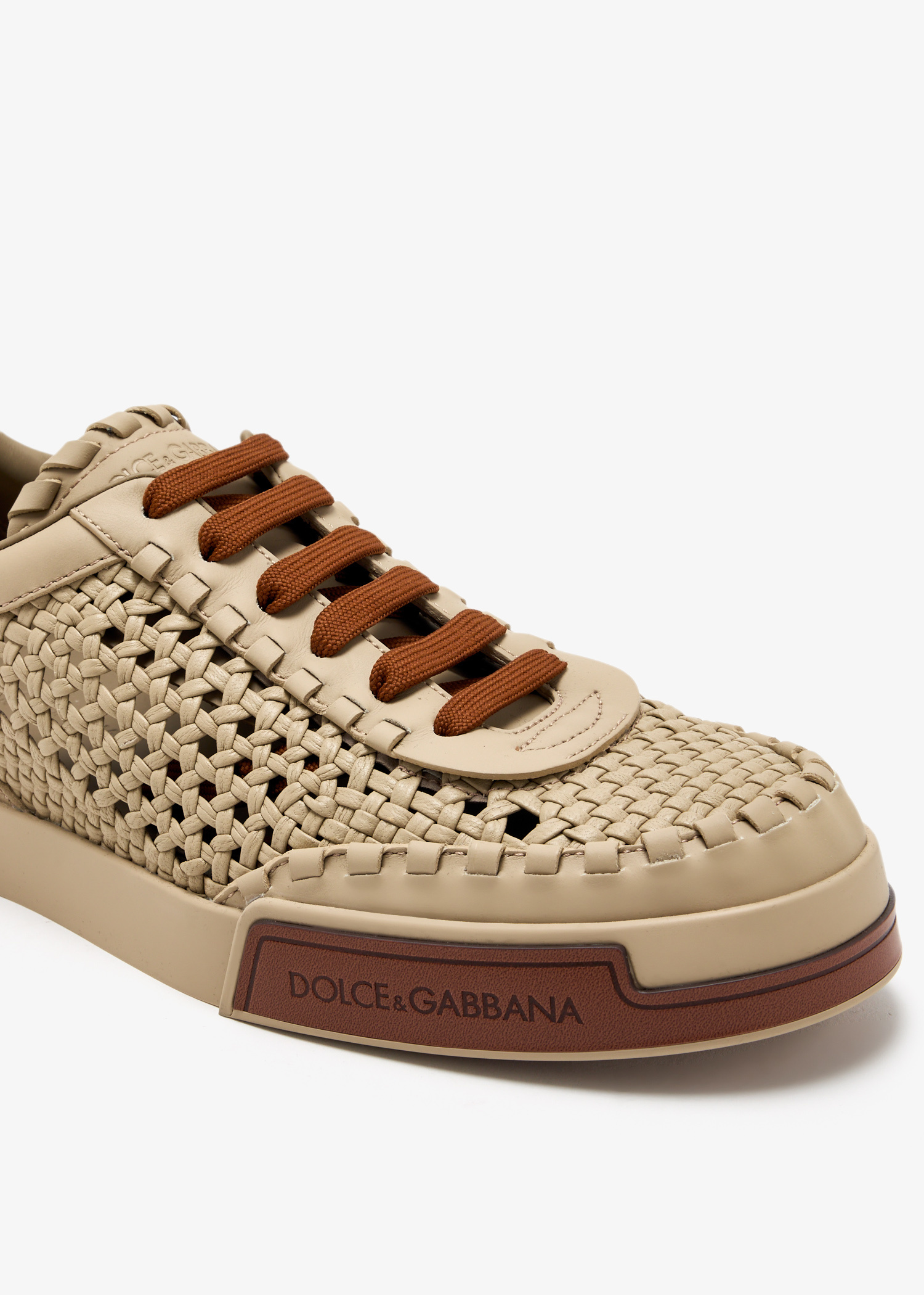 Dolce&Gabbana Portofino Yacht sneakers for Men - Beige in Dolce&Gabbana Portofino Yacht sneakers for Men - Beige in