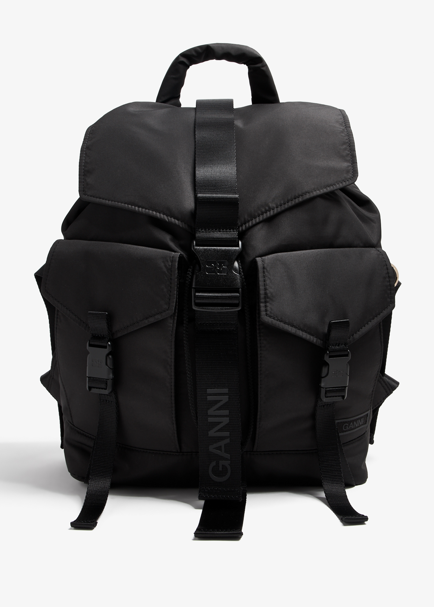 ★GANNI★Recycled Tech Backpack Ganni Recycled Tech Backpack in Oyster Gray | REVOLVE
