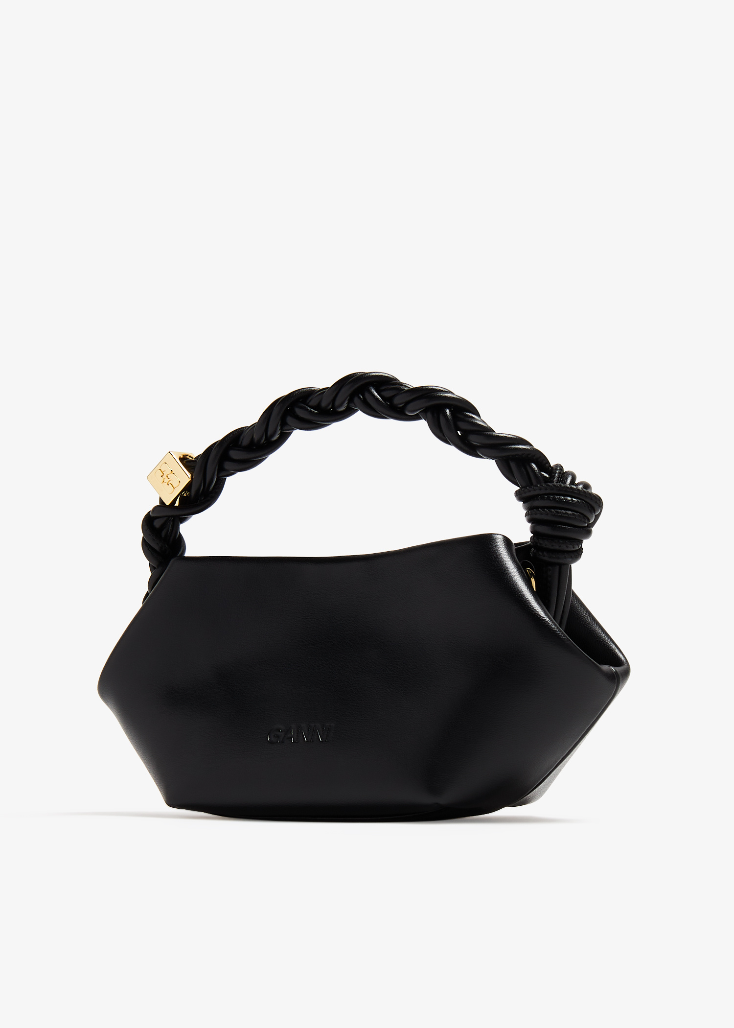 ganni バッグ Ganni Mini GANNI Bou bag for Women - Black in UAE | Level Shoes