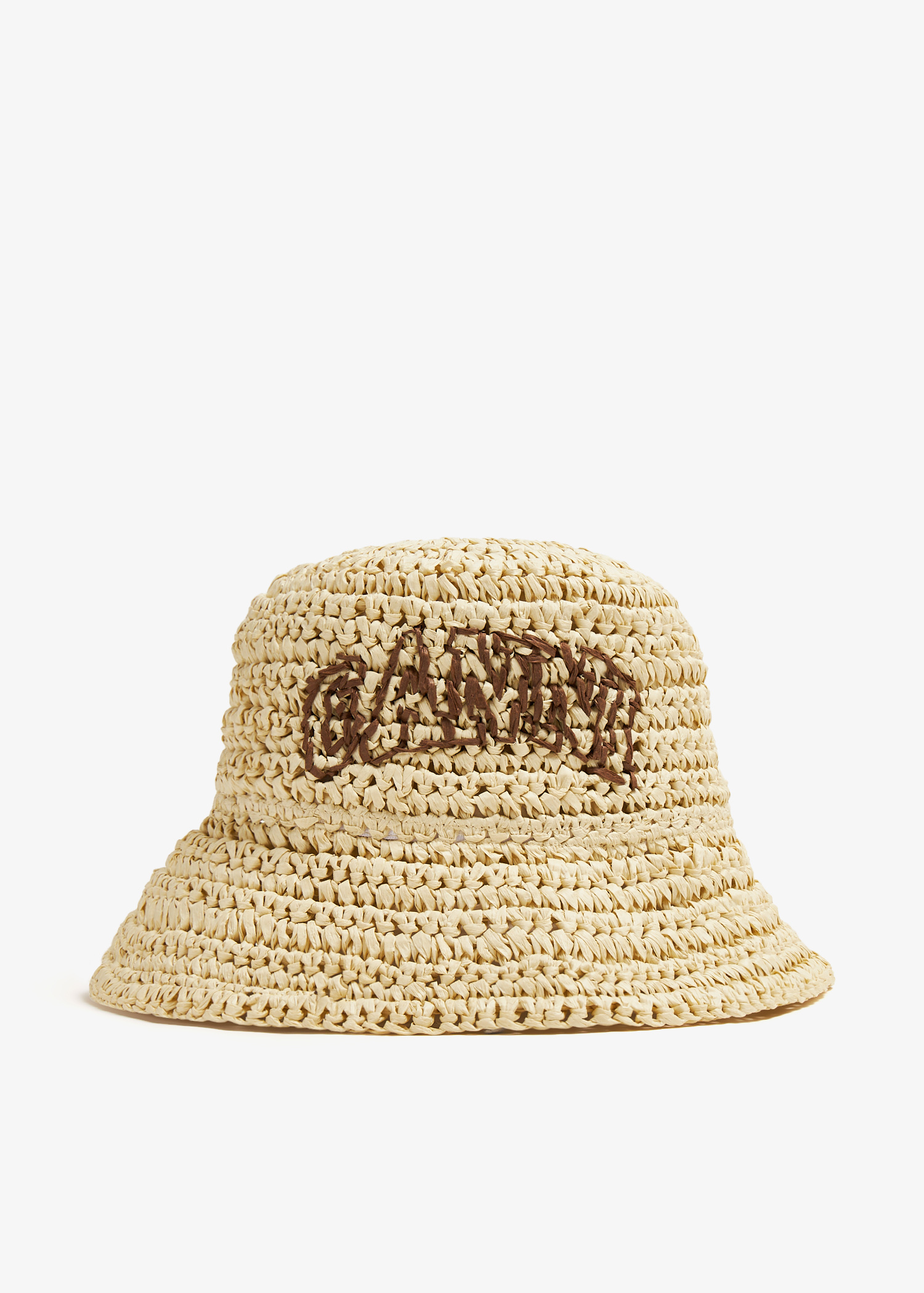 GANNI ハット SUMMER STRAW HAT A5752 A5823 GANNI GANNI Hat SUMMER STRAW HAT A5752 A5823