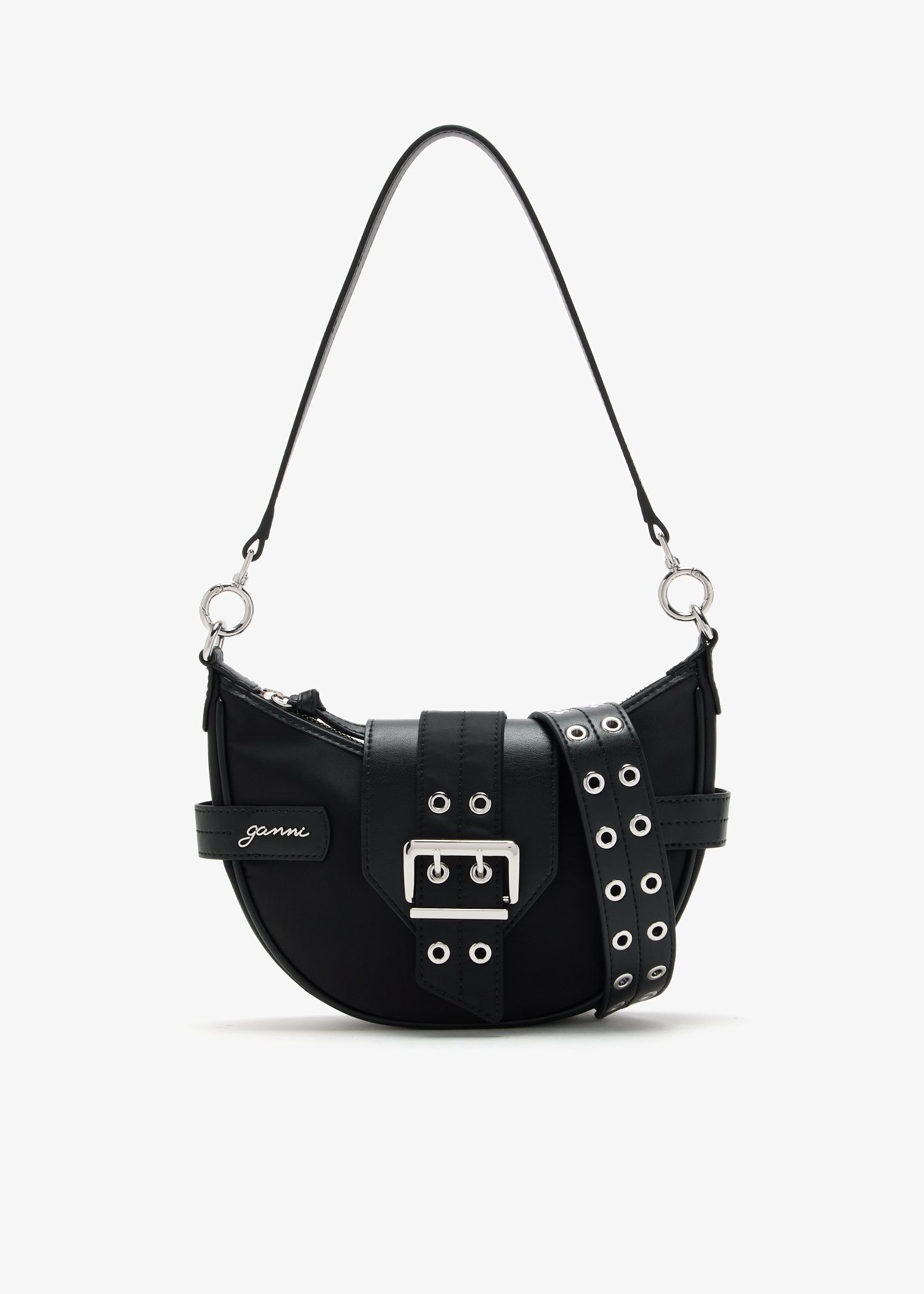 Ganni Small Bucky bag for Women - Black in UAE | Level Shoes