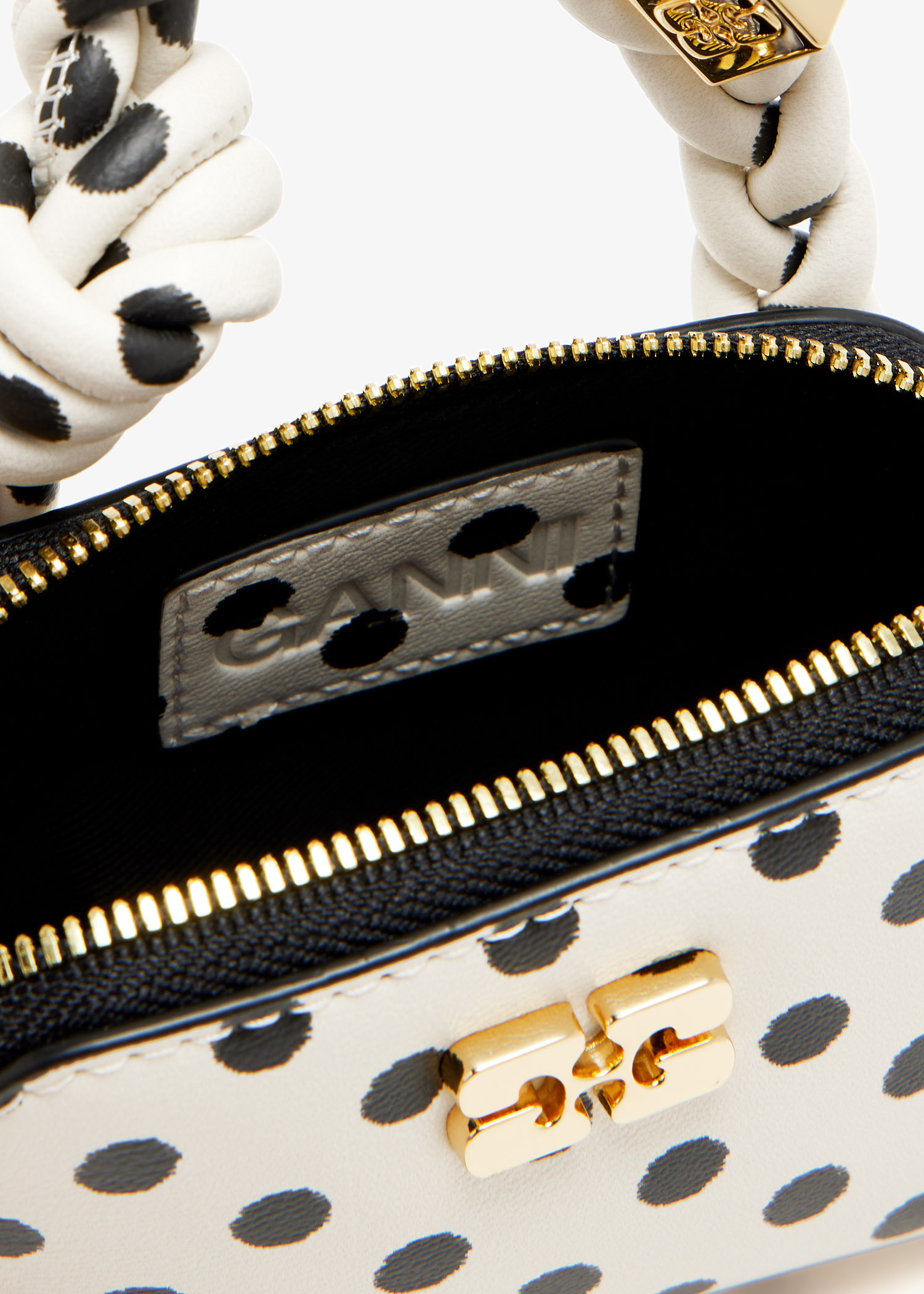 Ganni Nano GANNI Bou bag charm for Women - White in USA