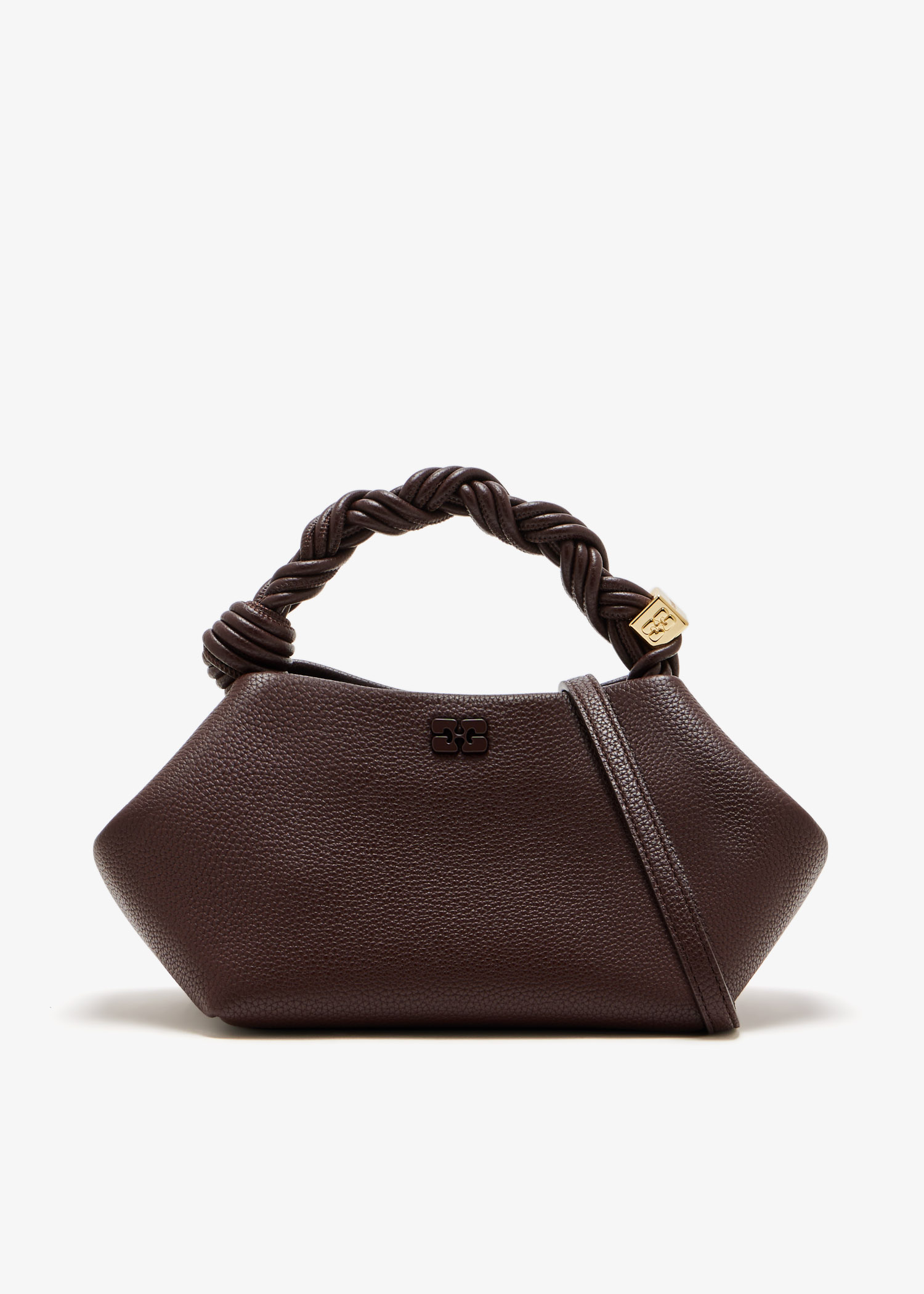 Ganni Small GANNI Bou bag for Women - Burgundy in UAE