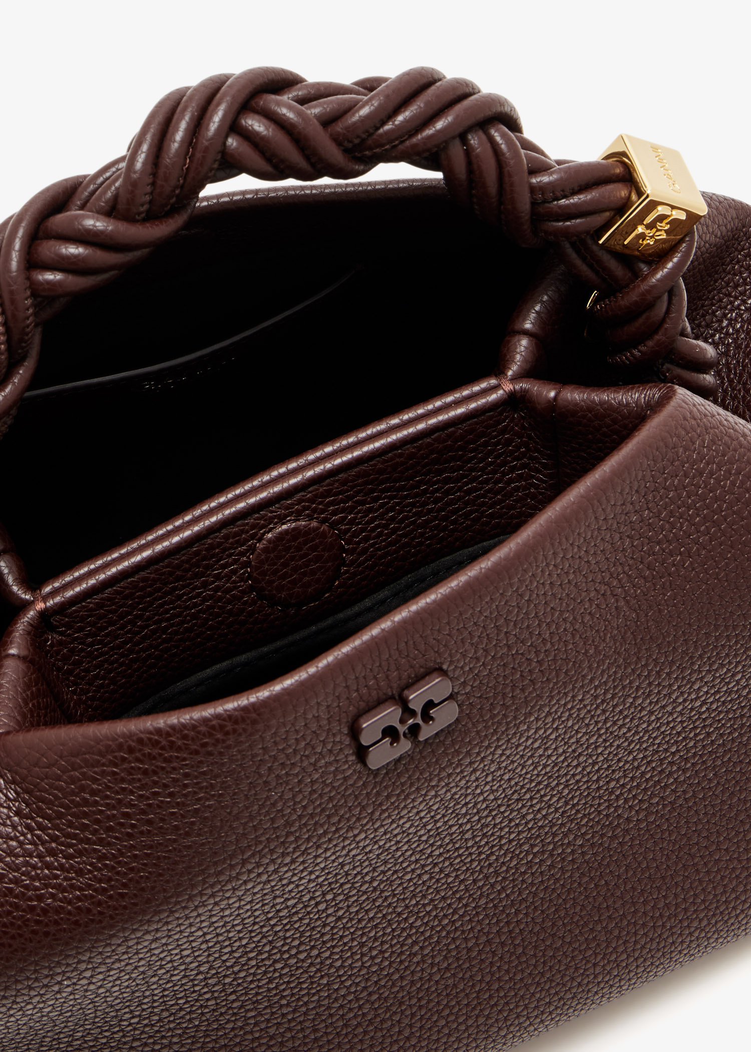 Ganni Small GANNI Bou bag for Women - Burgundy in UAE