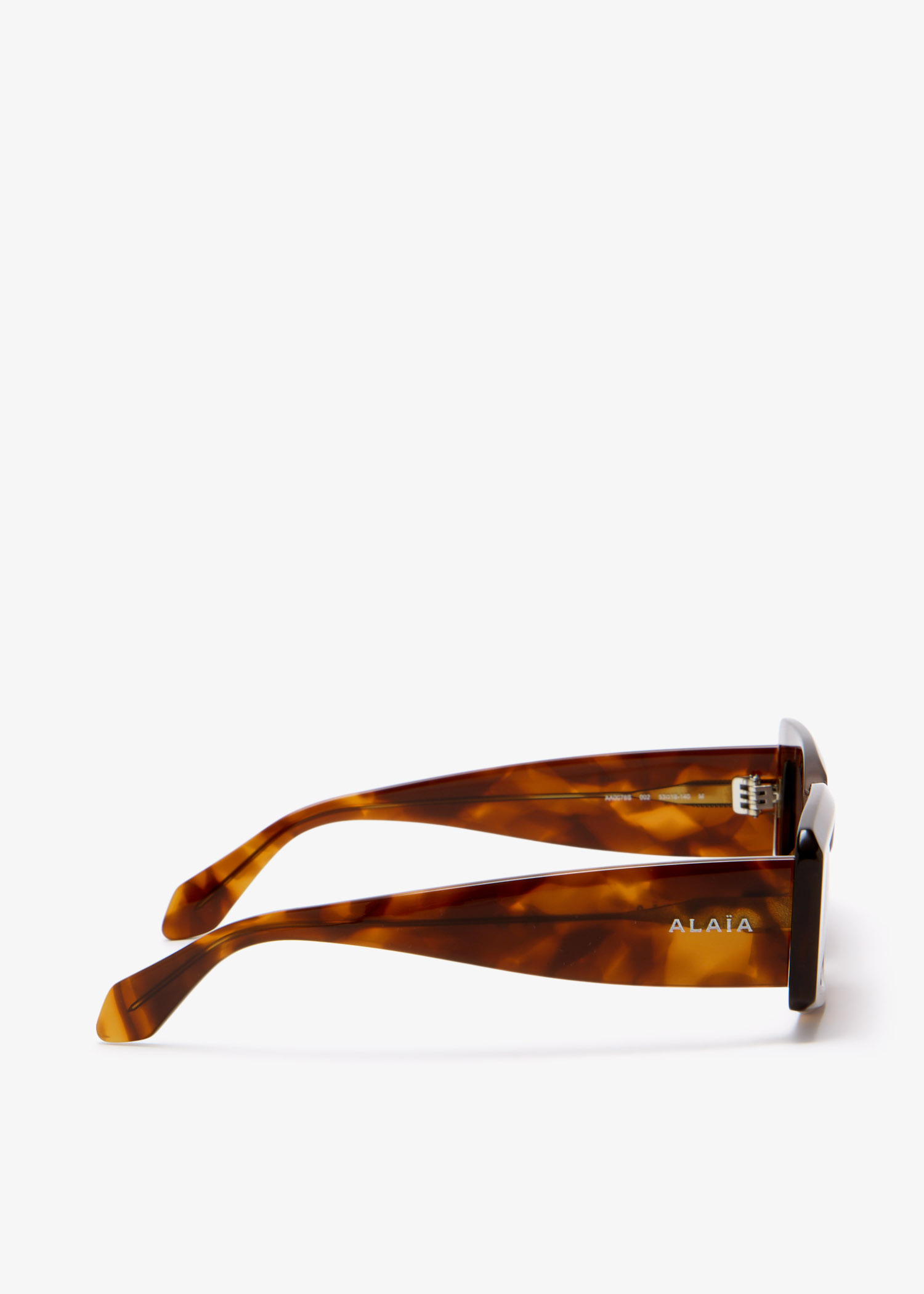 Alaïa Rectangular sunglasses for Women - Brown in USA  display picture 3