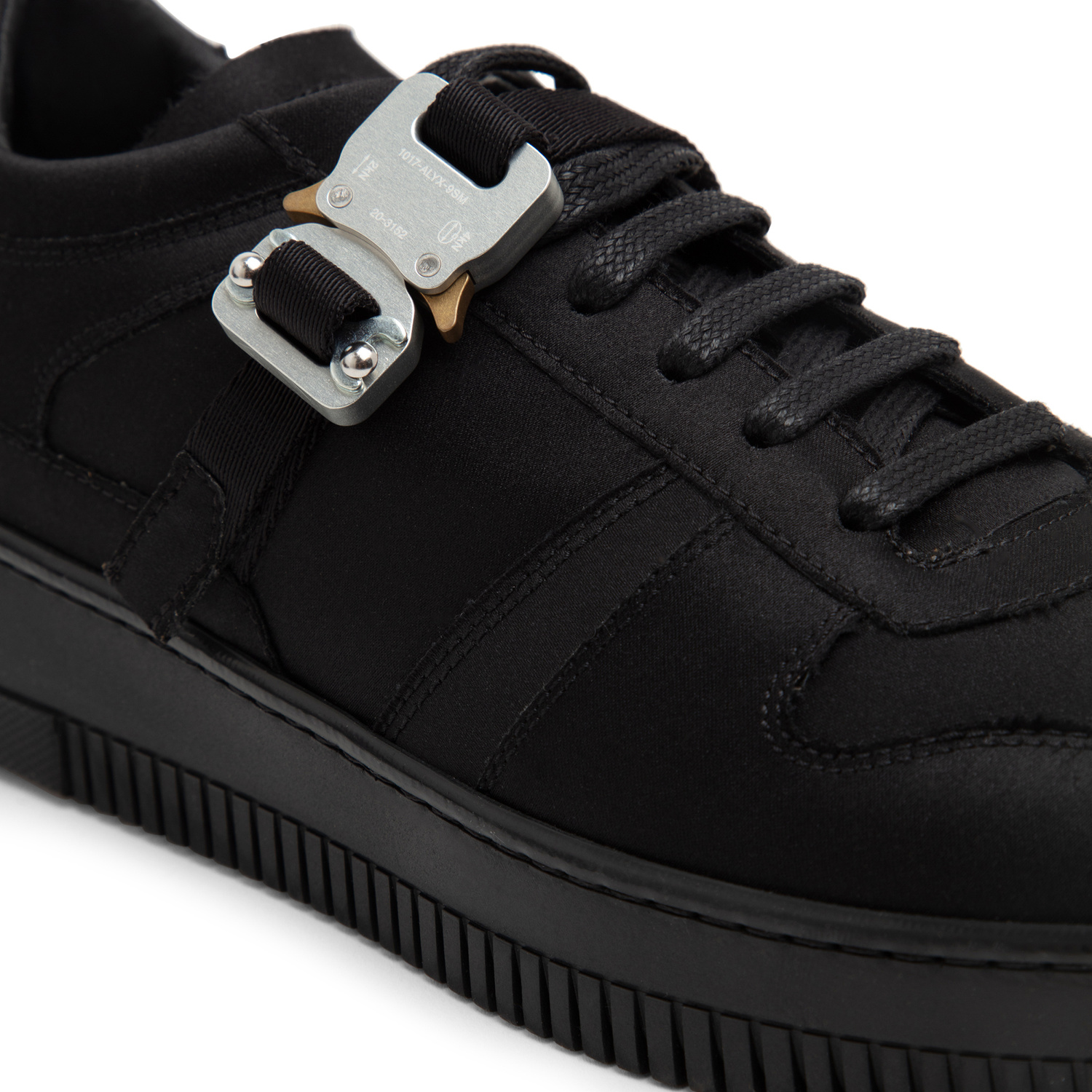 Alyx Satin buckle low sneakers for Women - Black in USA