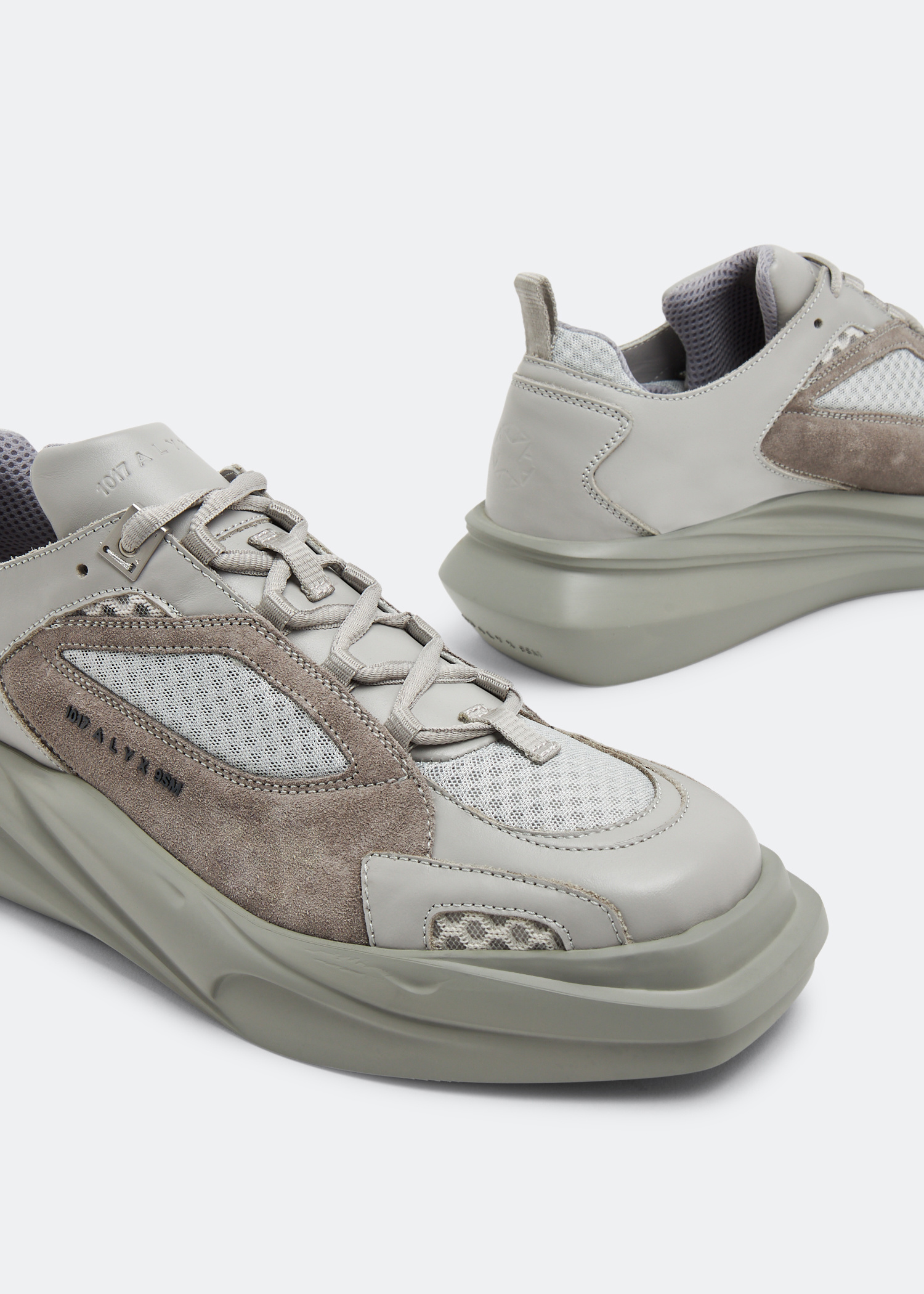 スニーカー ALYX SNEAKER (AAUSN0029LE03 MTY0001) Alyx Mono hiking sneakers for Men - Black in Qatar | Level Shoes