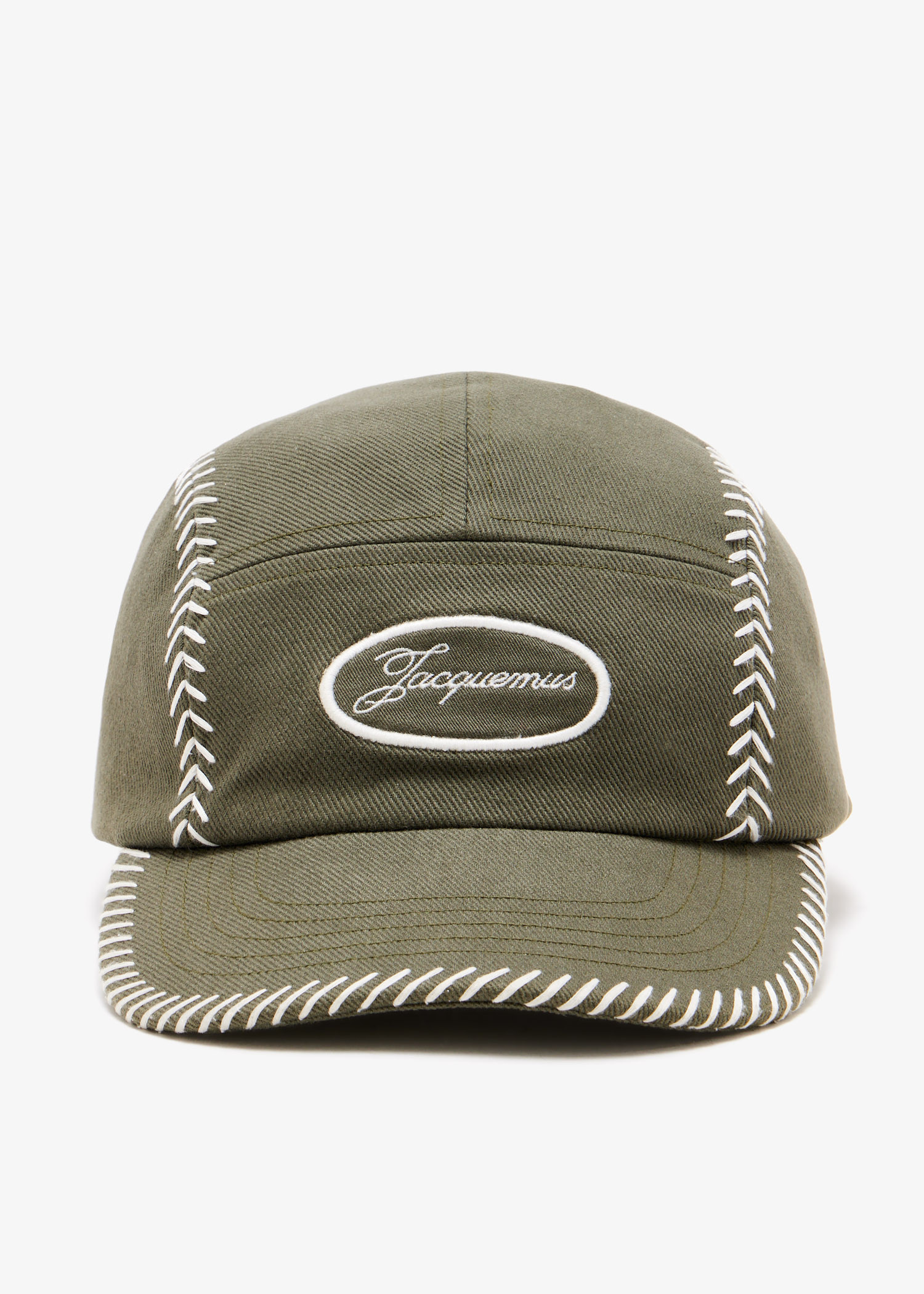 Jacquemus La Casquette Casco cap for Women - Khaki in UAE | Level
