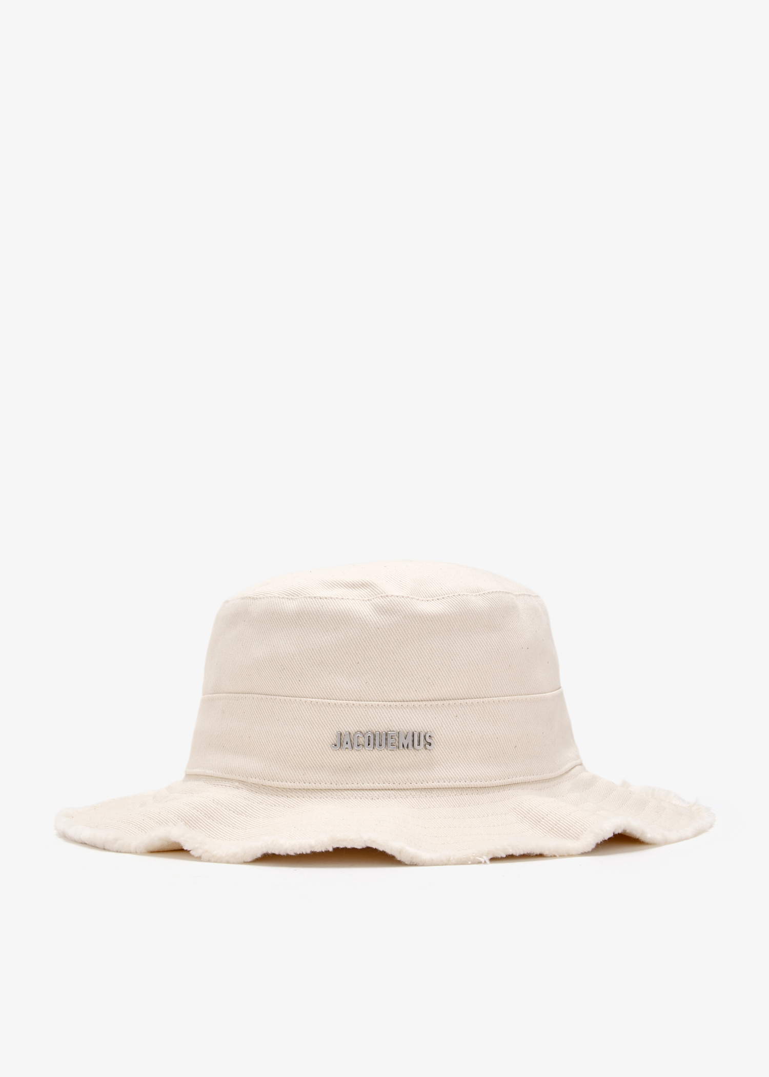 Jacquemus Le Bob Artichaut hat for Women - Cream in UAE