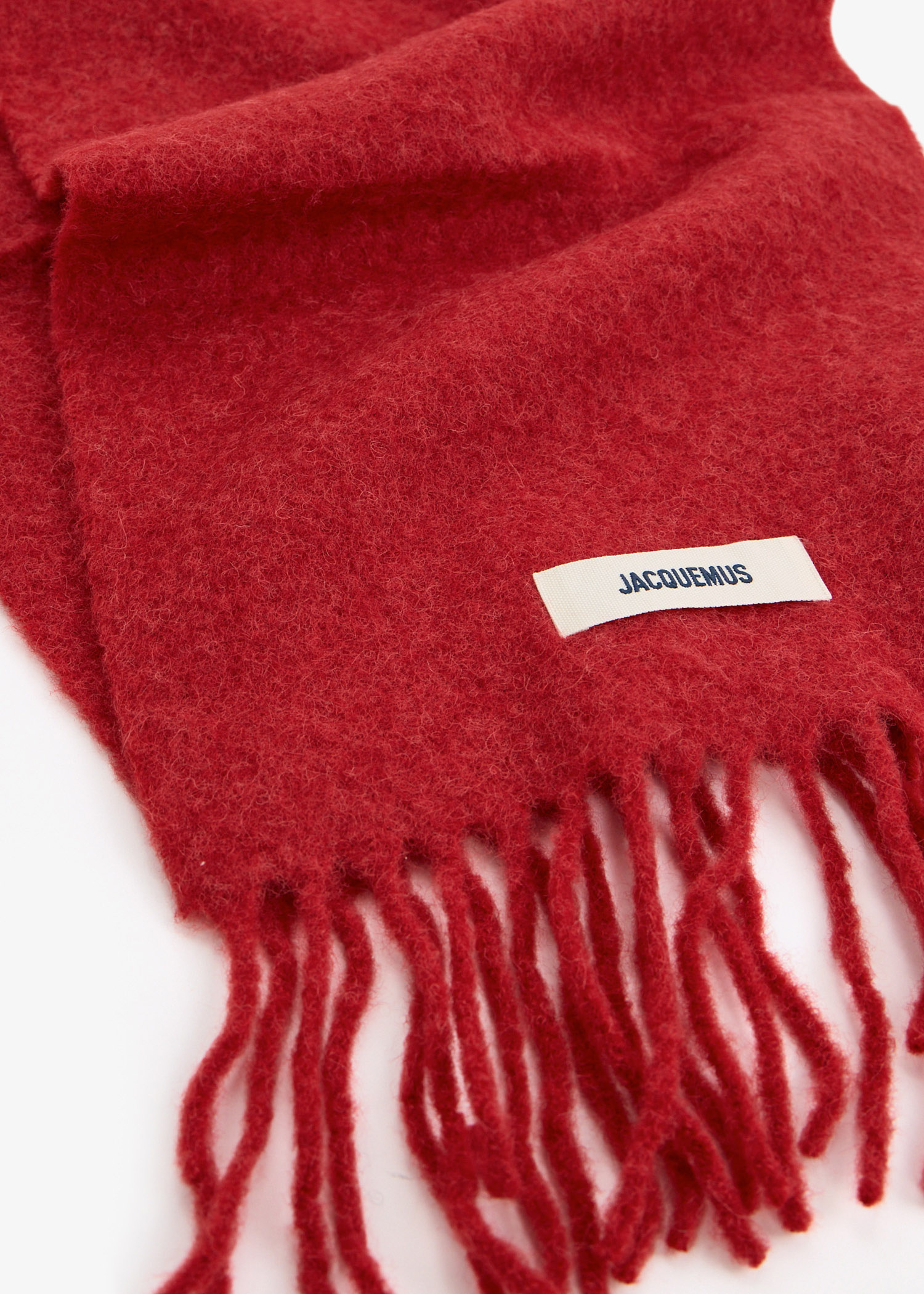 Jacquemus L'écharpe Carro scarf for Women - Red in USA | Level Shoes