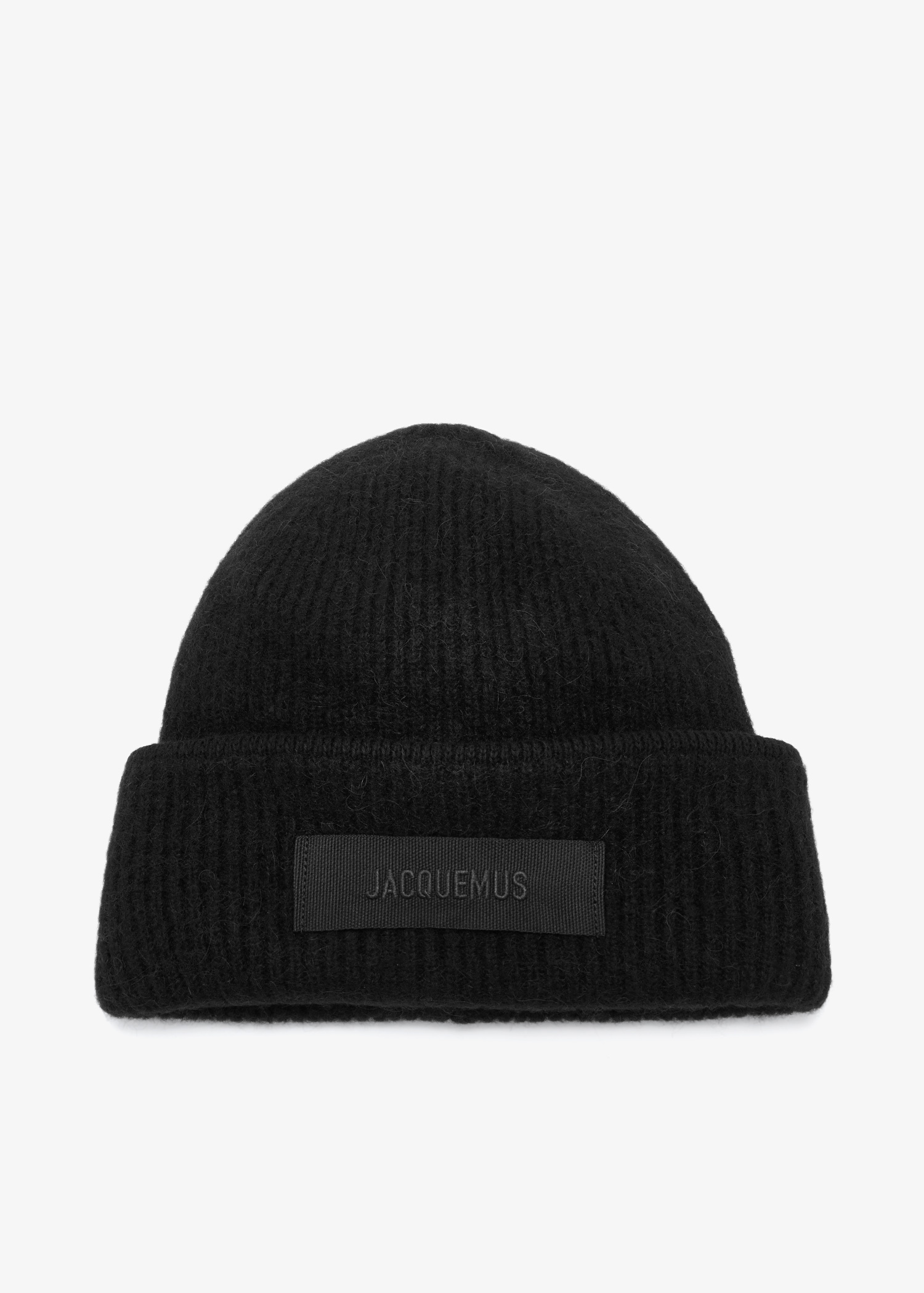 Jacquemus Le Bonnet Gros Grain beanie for Women - Black in UAE