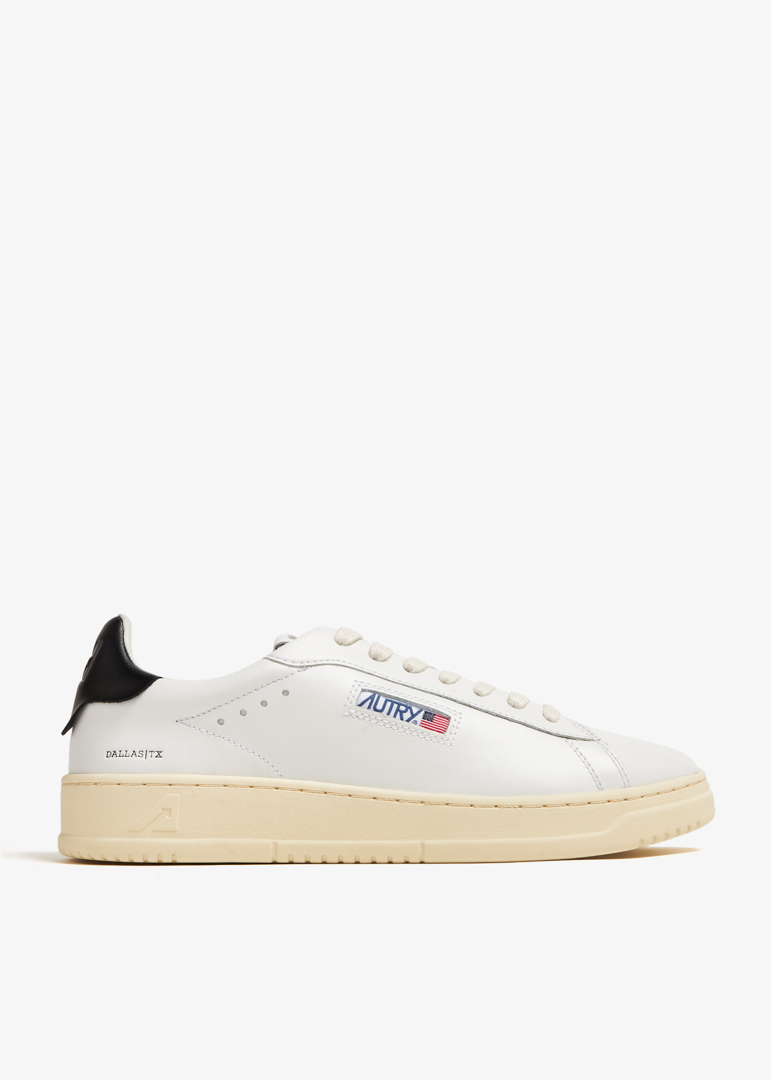 AUTRY｜SNEAKERS (ADLW NW08) WMNS) Autry Dallas Low Leather 'White Black' ADLW-NW08