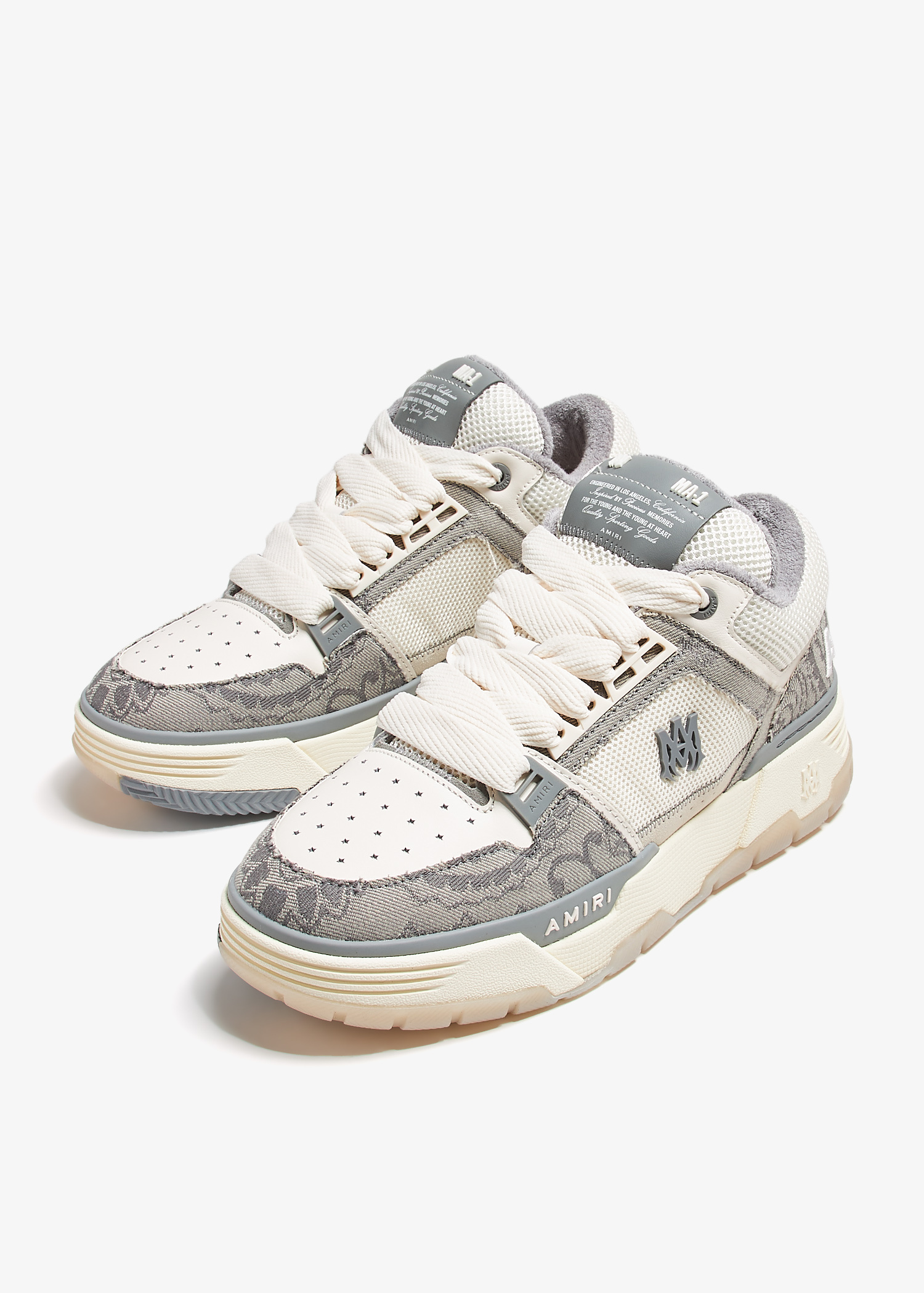AMIRI Denim Bandana MA-1 sneakers for Men - Grey in UAE