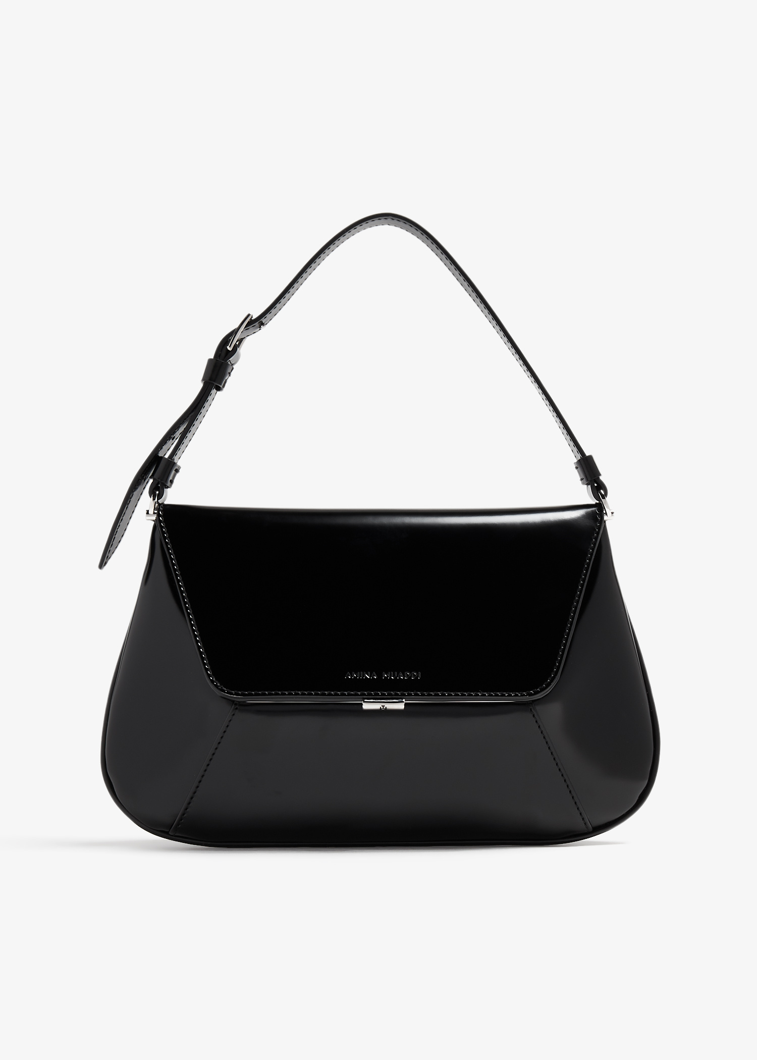 AMINA MUADDI 12J357645HEAGOLD 関税送料込 Amina Muaddi Ami shoulder bag for Women - Black in UAE