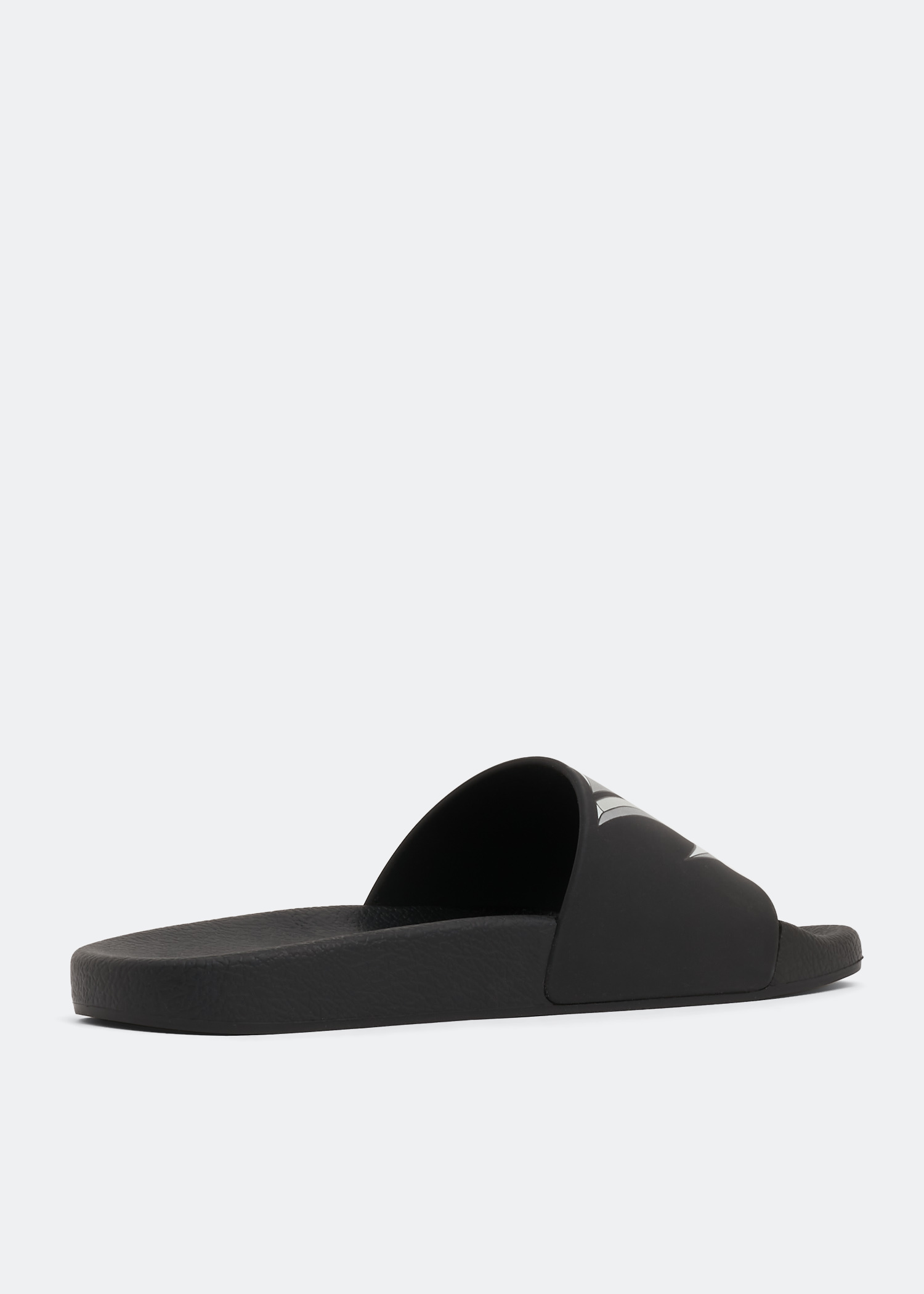 【関税込み】JW Anderson ブラック プールスライド Rubber pool slides in black - JW Anderson | Mytheresa