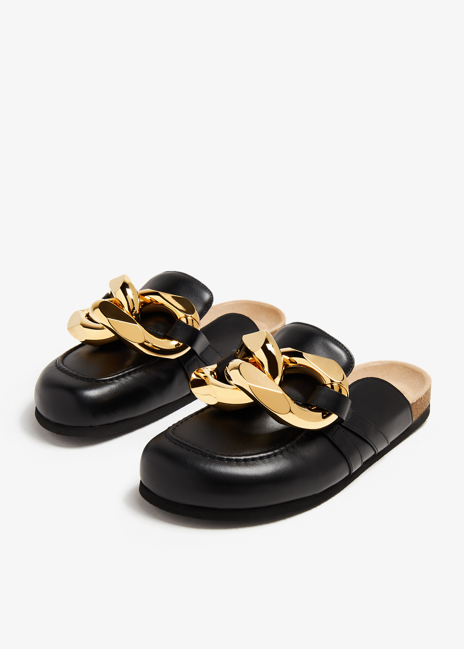 JW Anderson Chain slippers for Women - Black in UAE | Level