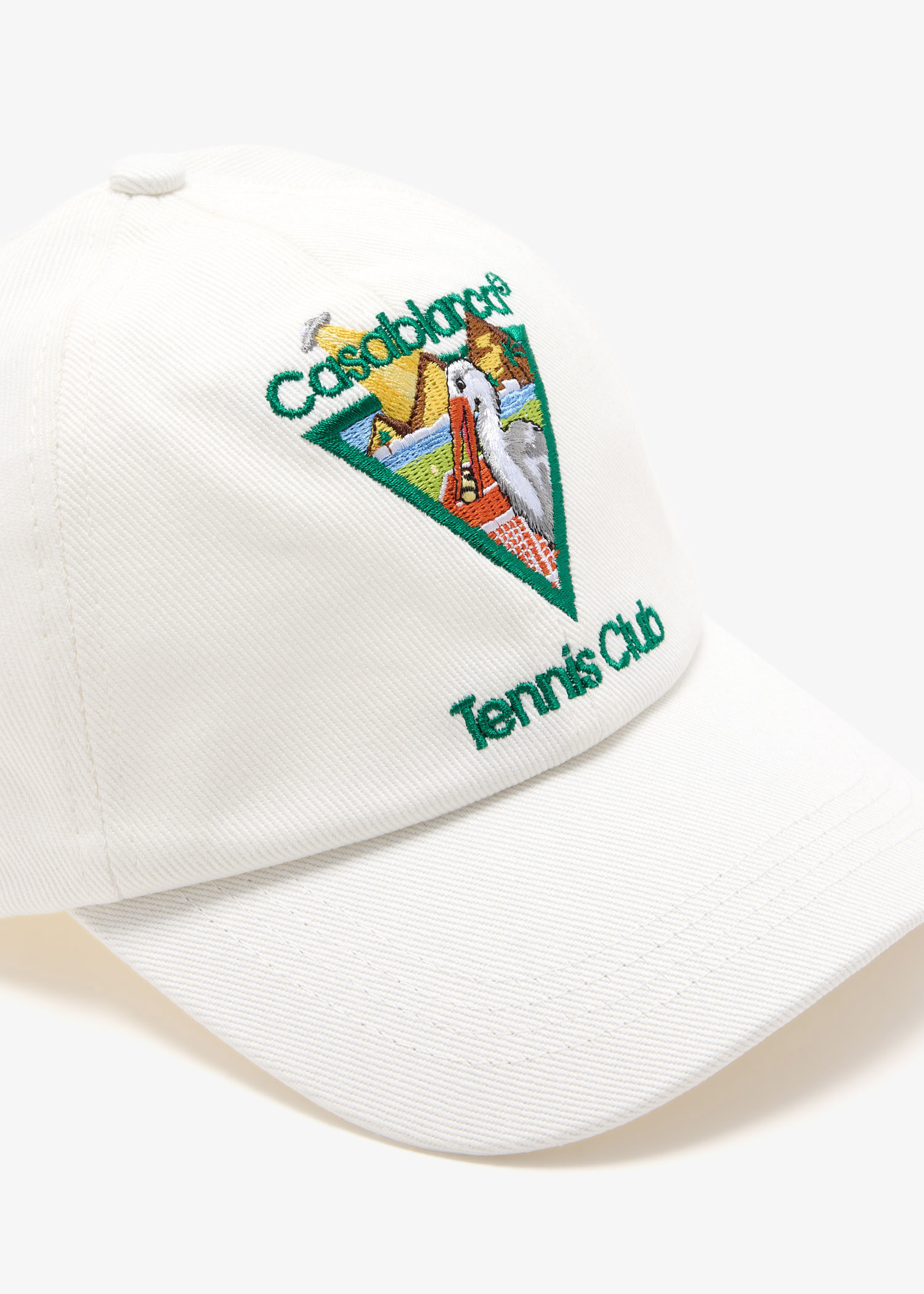 Casablanca Pyramid Abduction Tennis Club cap for Men - White in