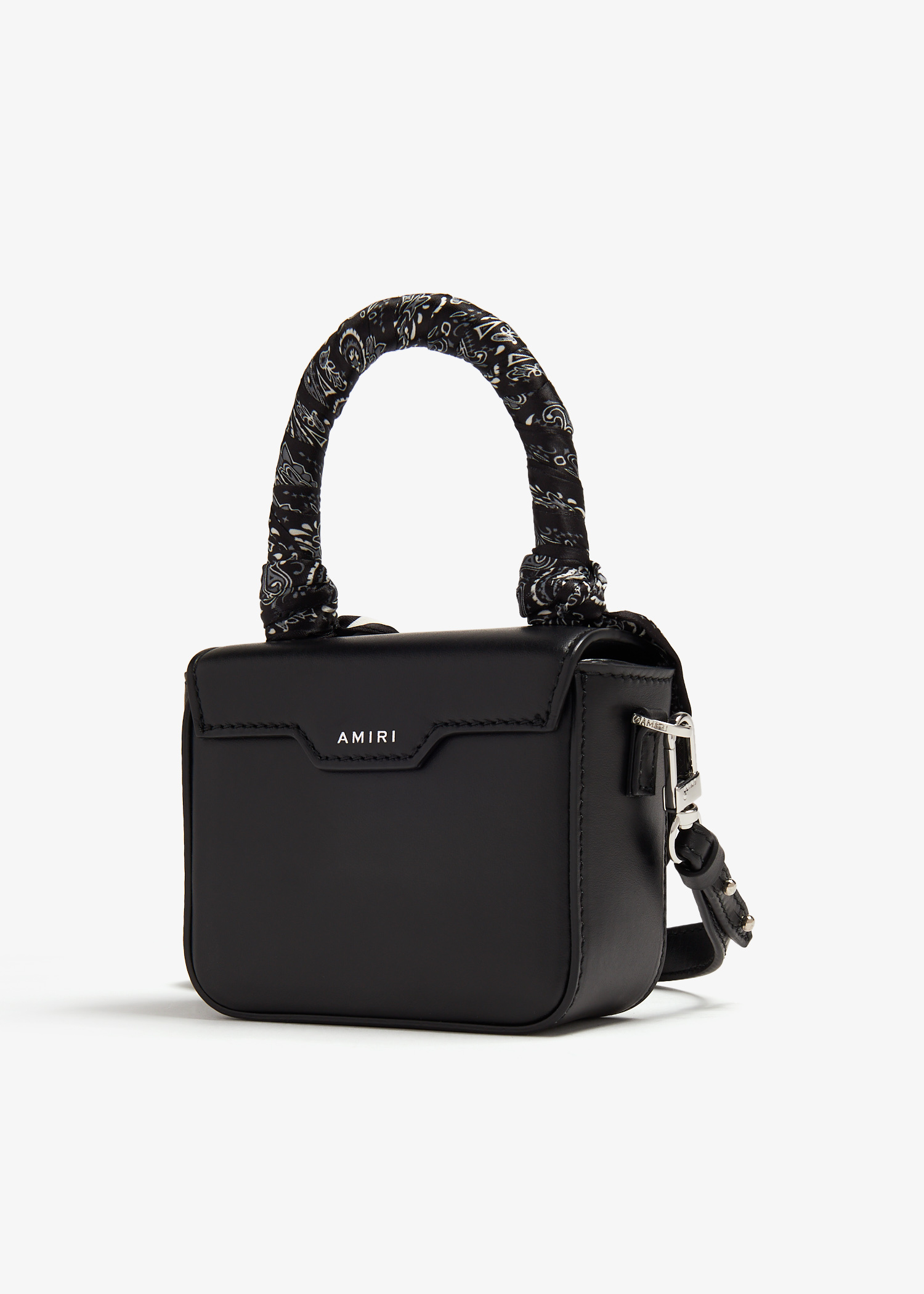 【AMIRI】レディース ナノマバッグ WOMEN - WOMEN'S NANO MA BAG - Black | AMIRI
