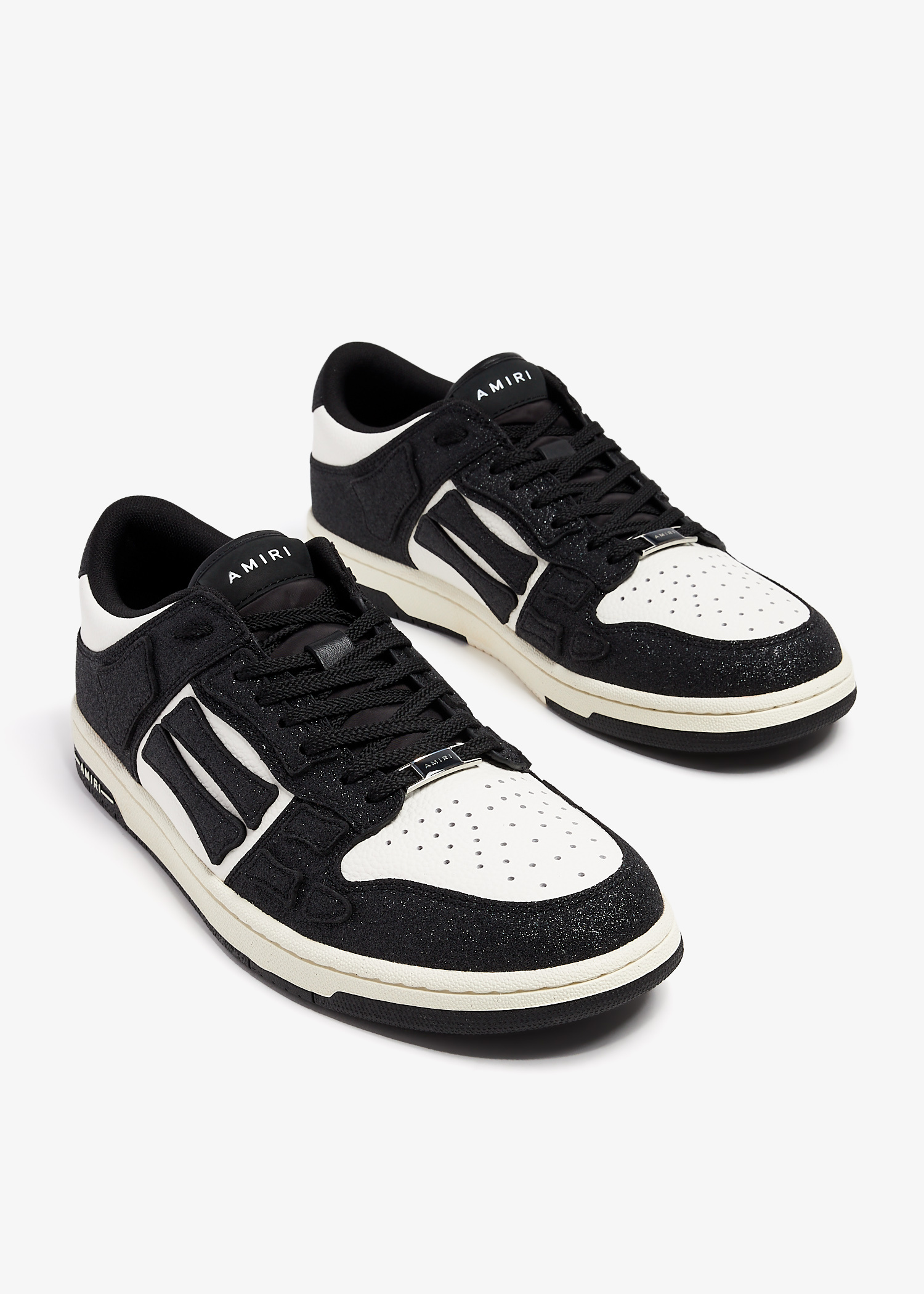 AMIRI Shimmer Skel low-top sneakers for Women - Black in UAE