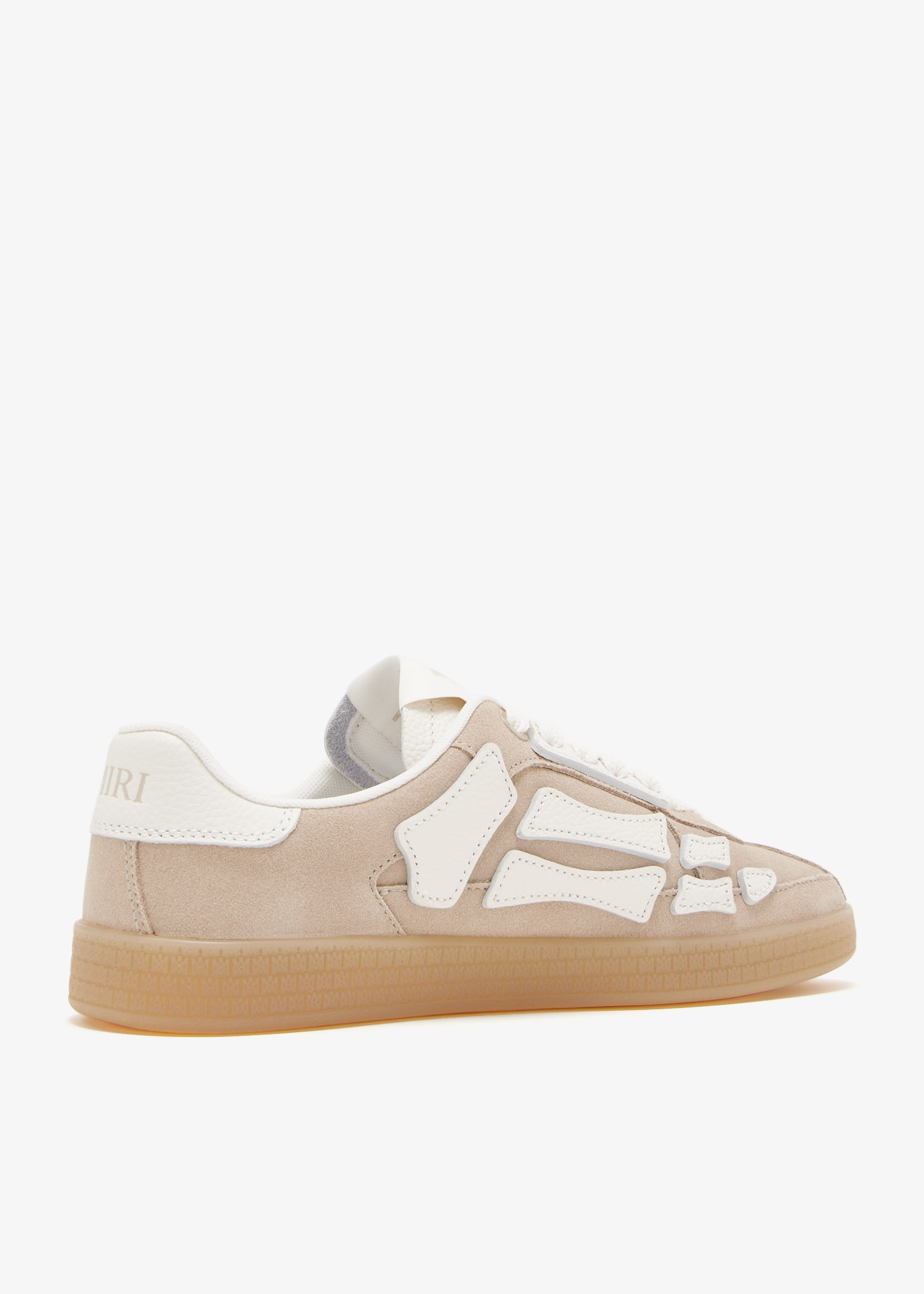 スニーカー AMIRI Women Sneakers 25PAWFOSR1070 ALABASTER Beige AMIRI Women's Stars Court Boucle Alabaster Low Top Sneakers