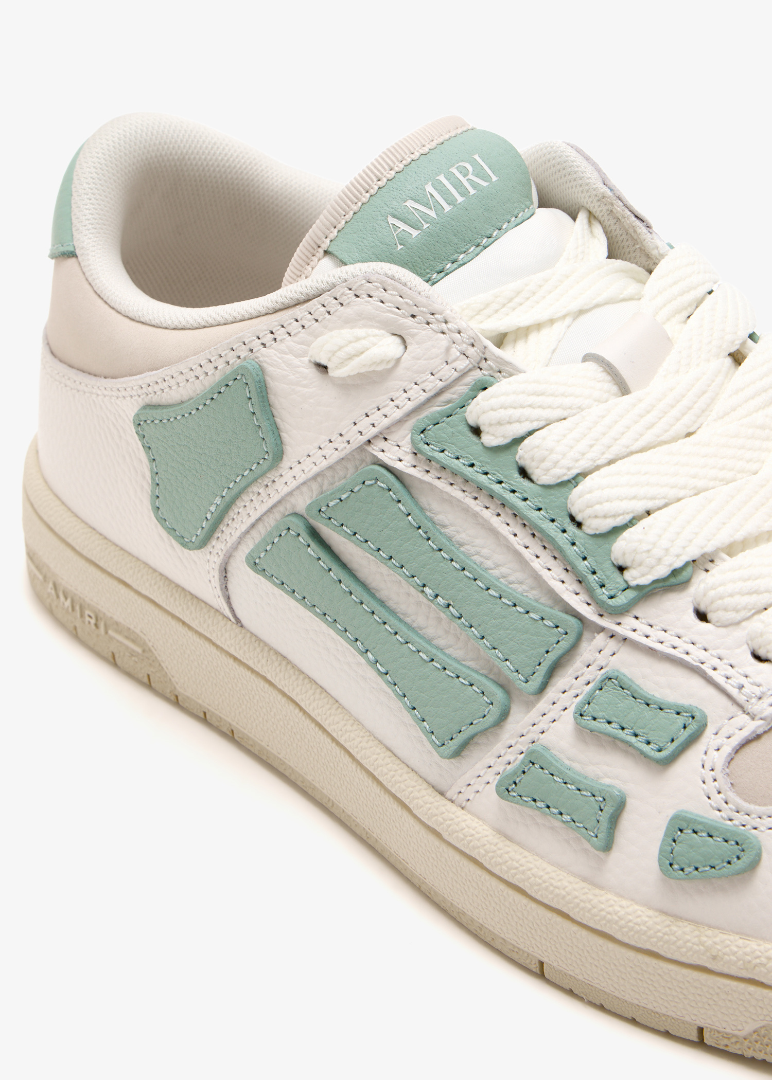 スニーカー AMIRI AWFOSR1109 Sneakers Skel-top low woman's AMIRI Skel low-top sneakers for Women - White in USA | Level