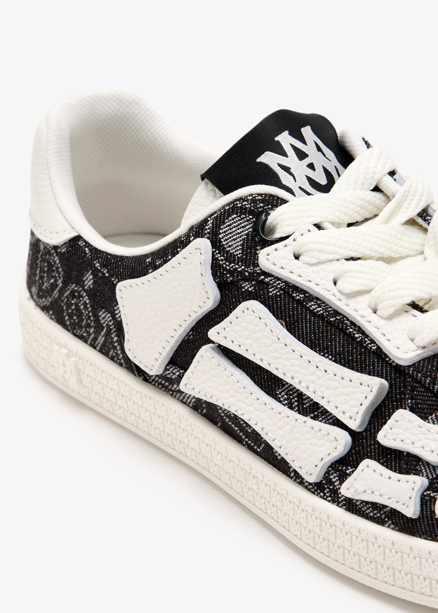 AMIRI Bandana Denim Pacific Bones sneakers for Women - Black