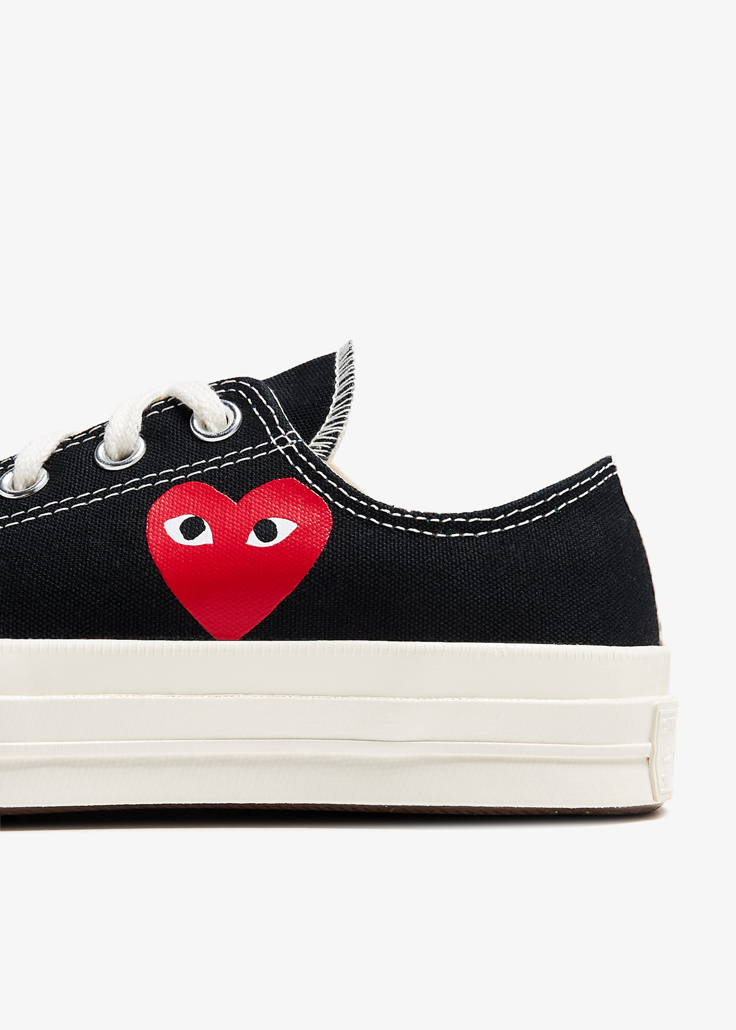 値下げ対応！PLAY COMME des GARÇONS CDG PLAY X CONVERSE STEEL GREY LOW TOP SNEAKERS – The Modern