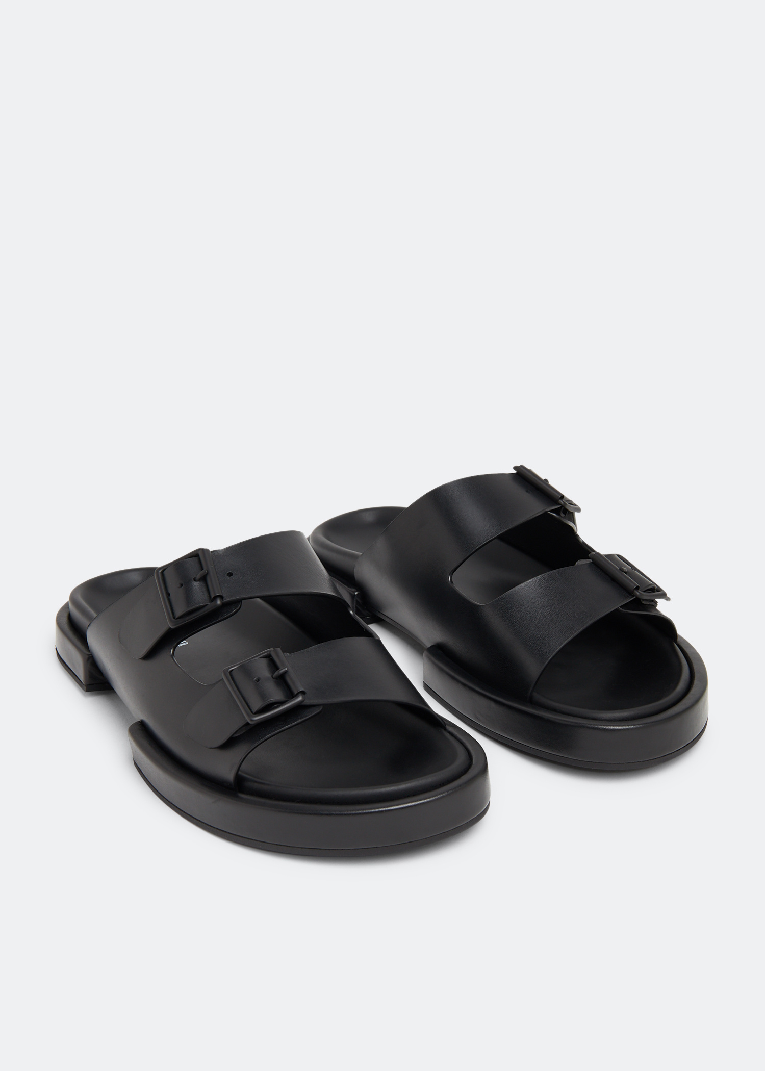 Ann Demeulemeester Henri Block sandals for Men - Black in