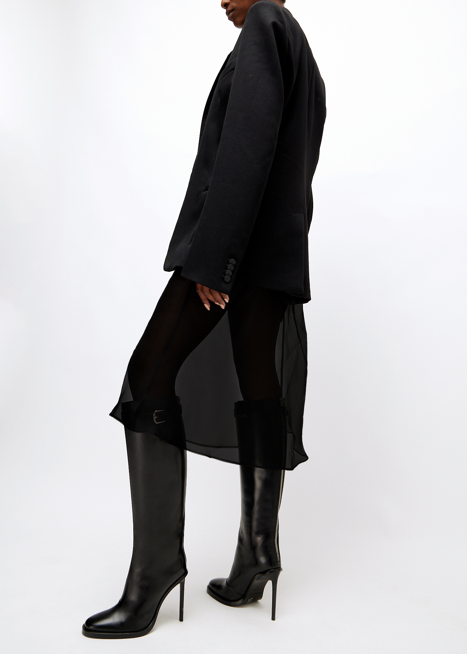 Ann Demeulemeester Uta high heel boots for Women - Black in
