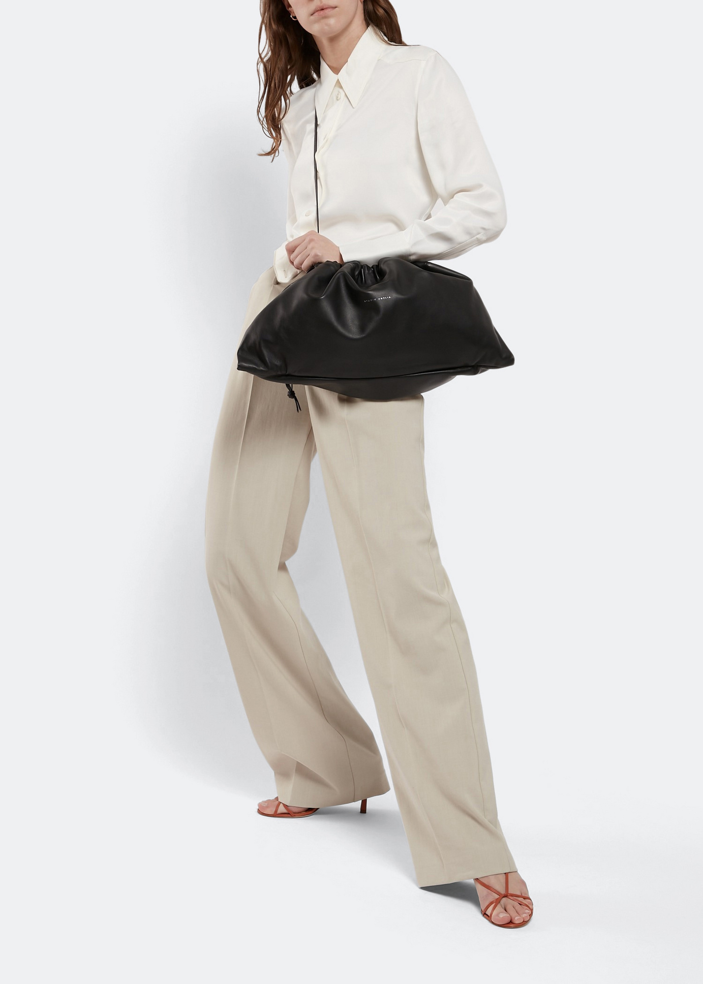 STUDIO AMELIA　Maxi Drawstring Bag Studio Amelia Maxi Drawstring bag for Women - Black in KSA