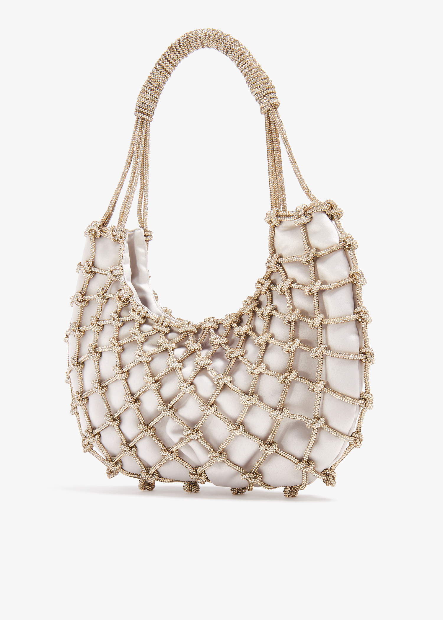 Rosantica Nodi bag for Women - Gold in UAE | Level Shoes