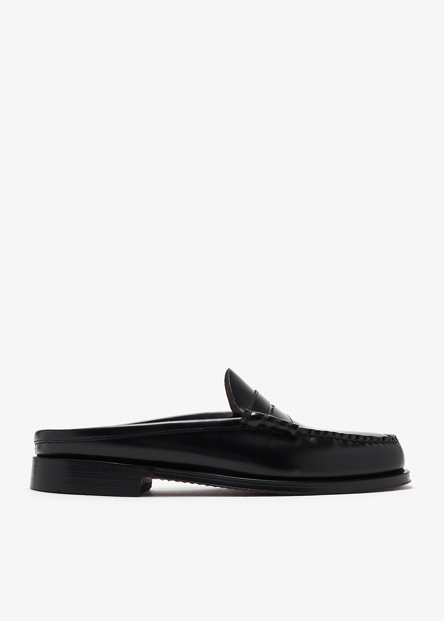 G.H.BASS Weejuns Larson penny loafer slides for Men - Black in USA