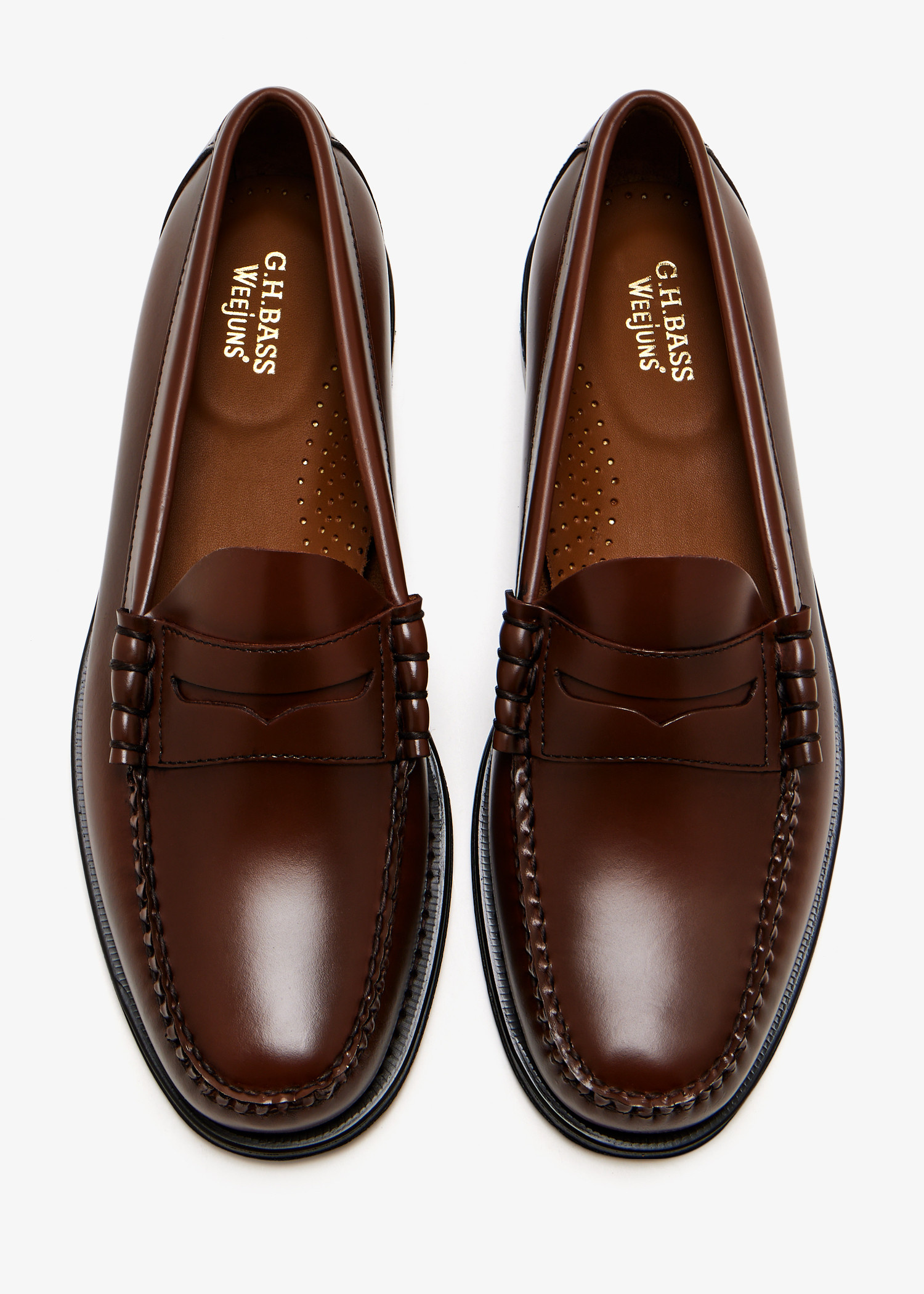G.H.BASS Weejuns Larson penny loafers for Men - Brown in UAE