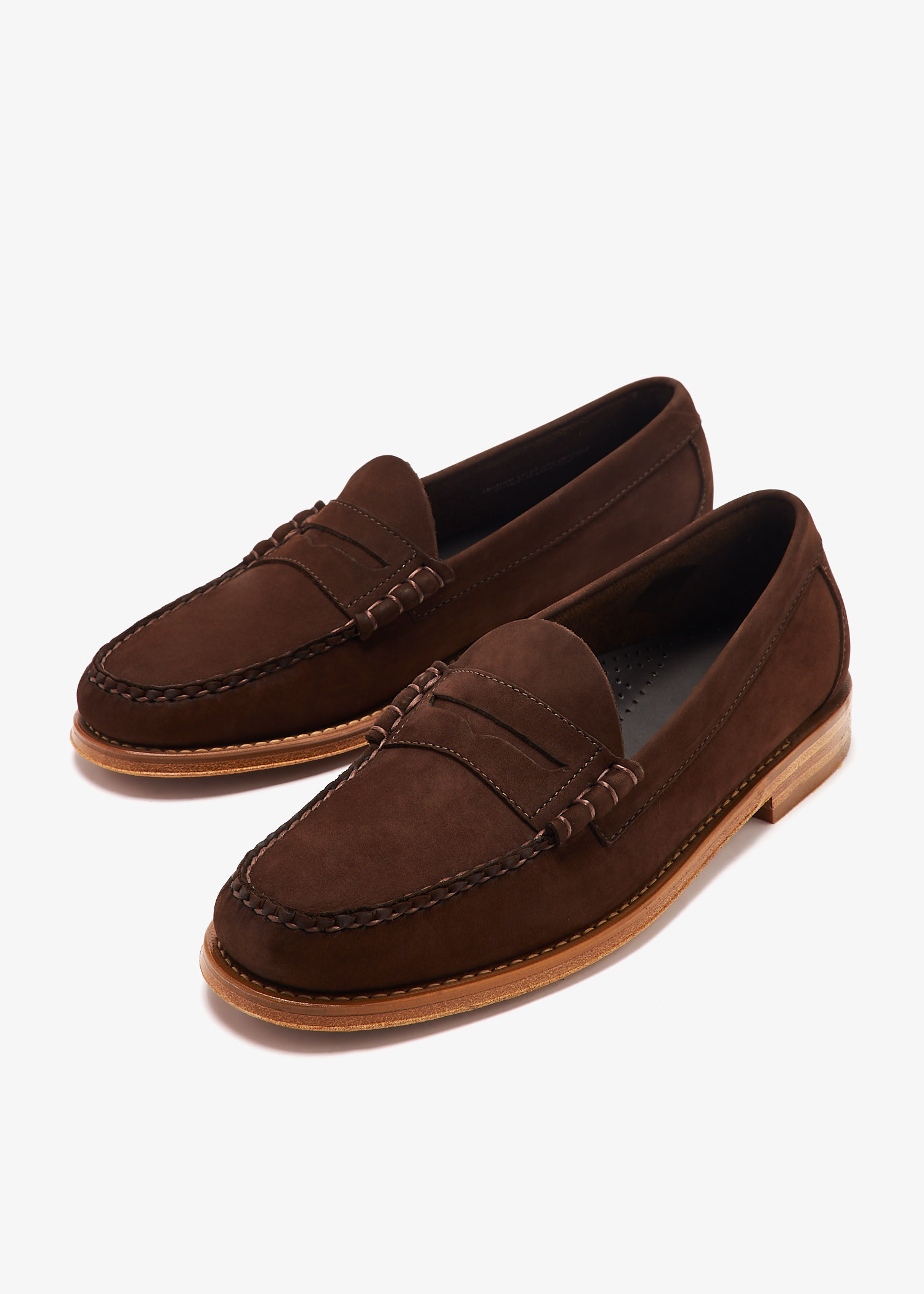 G.H.BASS Weejuns Larson penny loafers for Men - Brown in USA