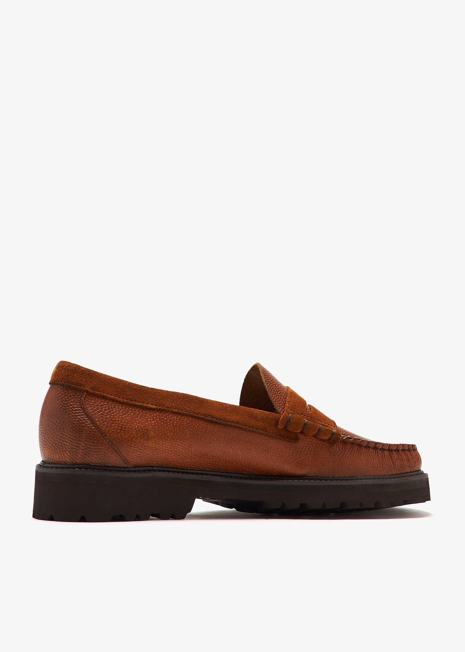 G.H.BASS Weejuns Larson Lug loafers for Men - Brown in USA 