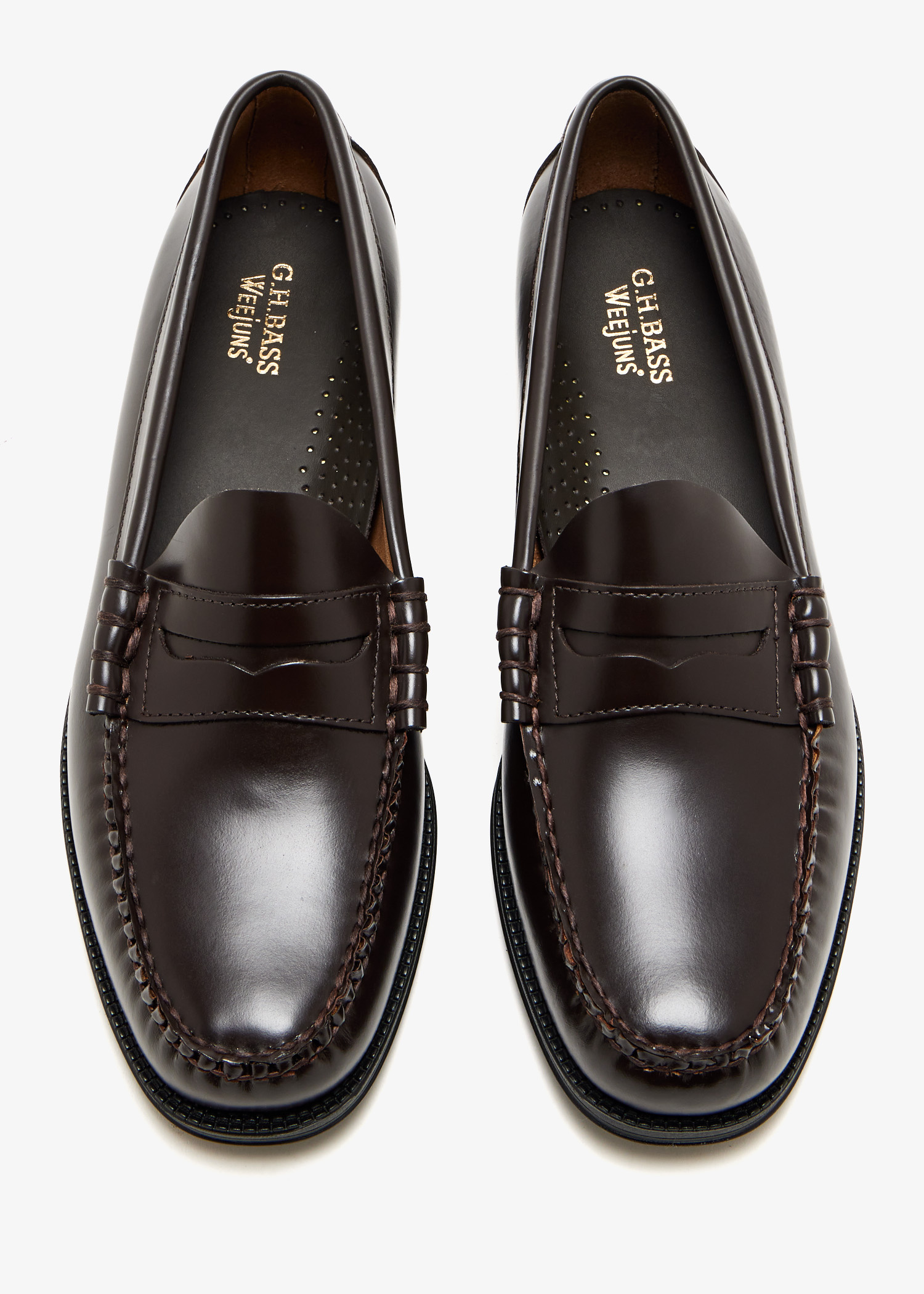 G.H.BASS Weejun II Larson Moc Penny loafers for Men - Brown in UAE