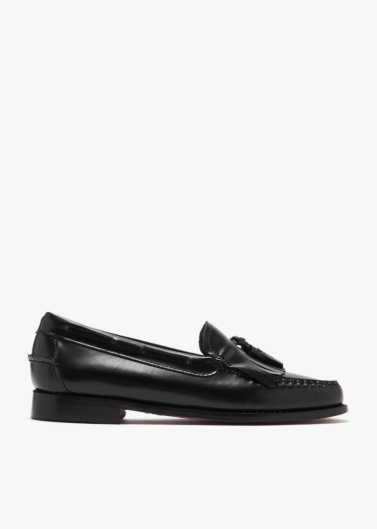 G.H.BASS Weejuns Esther Kiltie Tassel loafers for Women - Black in