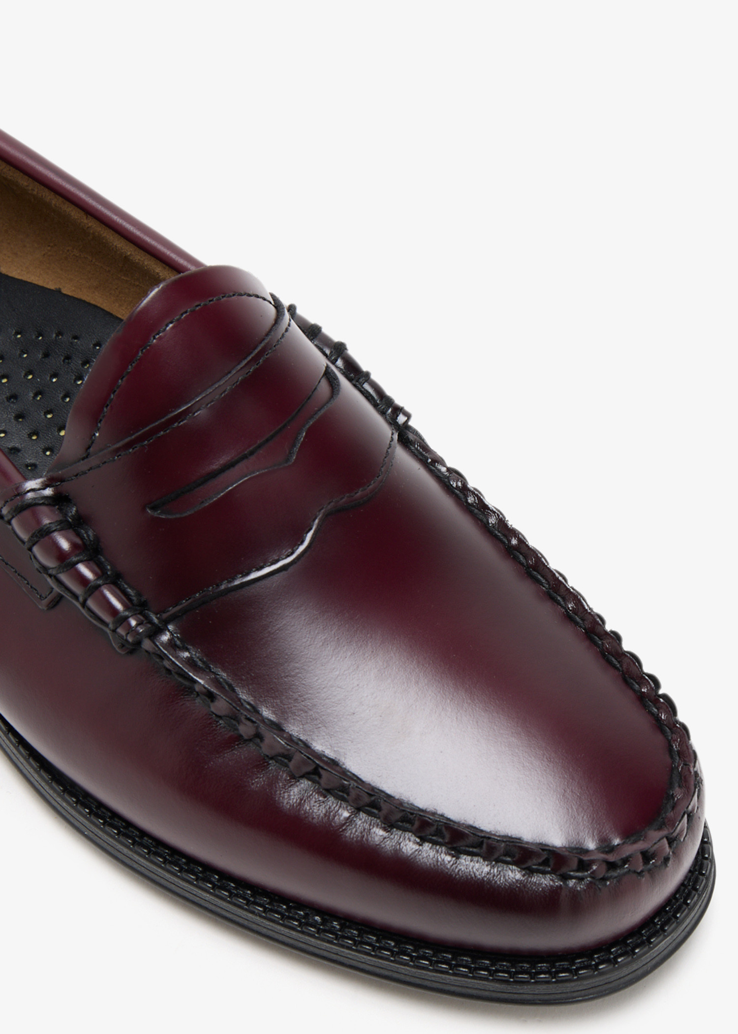 GH Bass Weejuns Burgundy Penny Loafers Size 11D | Classic Preppy Style G.H. Bass Weejuns Oxblood Penny Loafers Men main image 2