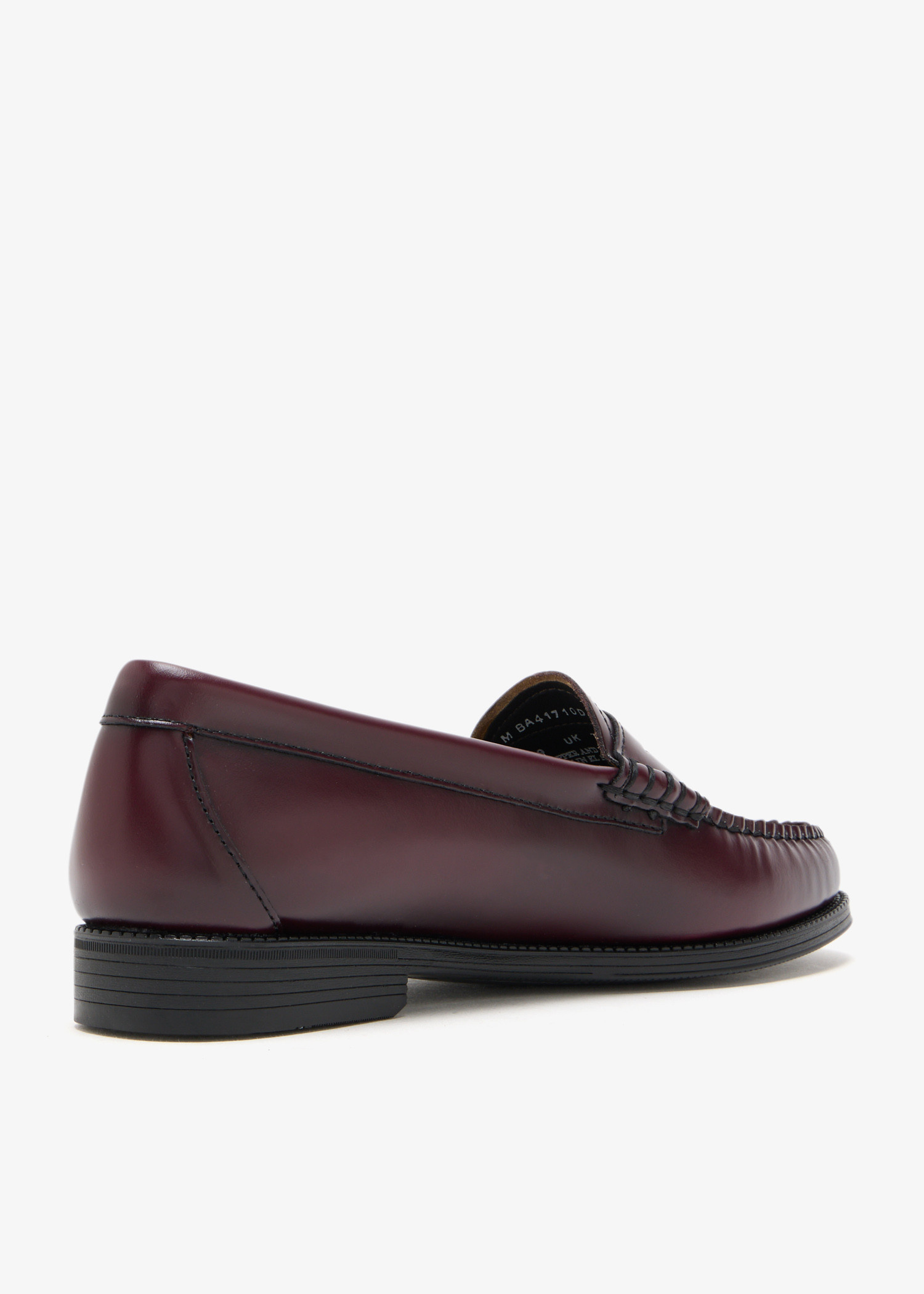 G. H. Bass Weejuns Burgundy Penny Loafers 10 C Men's Larson Lug Weejuns® Penny Loafer Wine | G.H. Bass main image 3