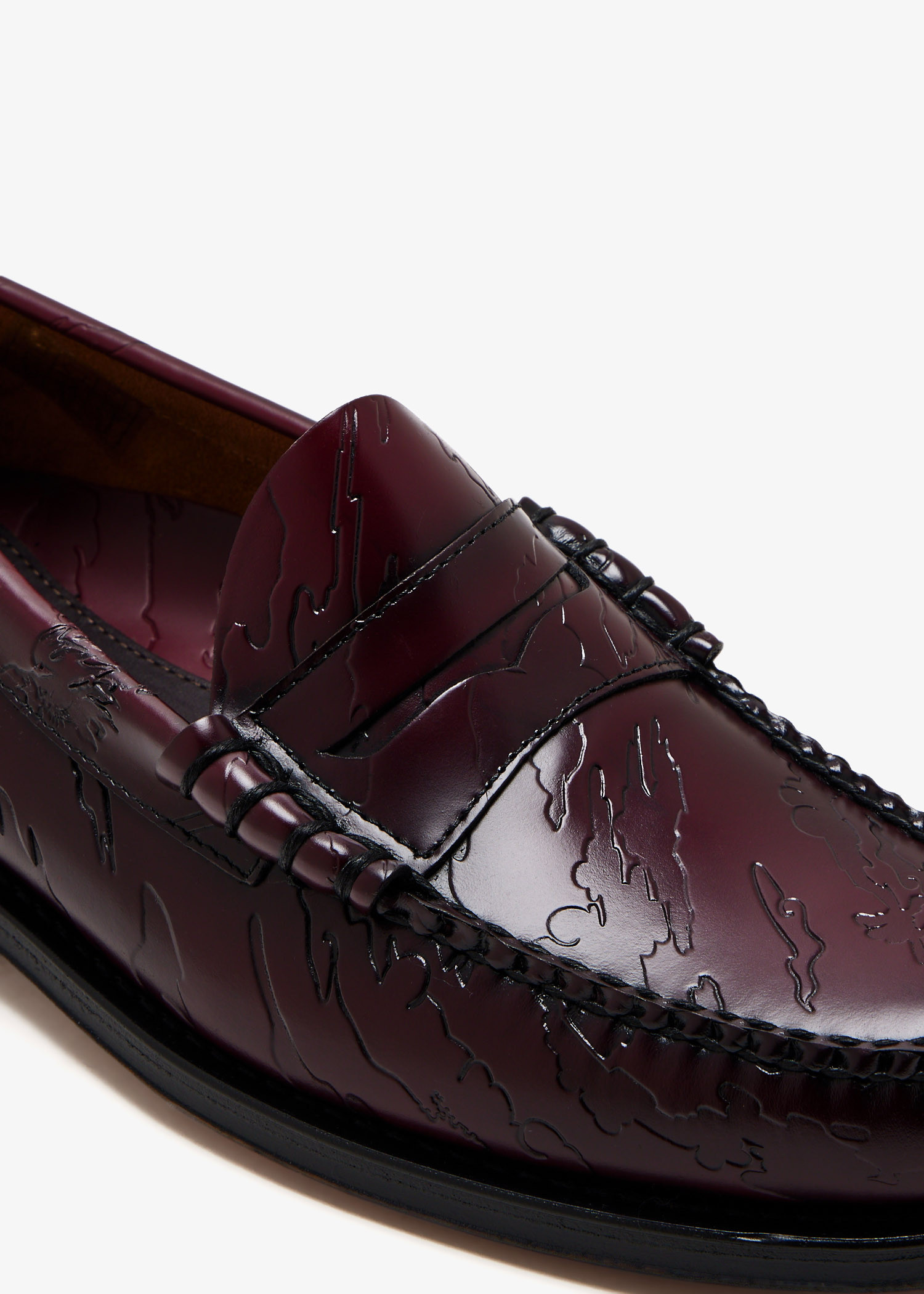 G.H.BASS x Maharishi Weejuns Larson penny loafers for Men  display picture 2