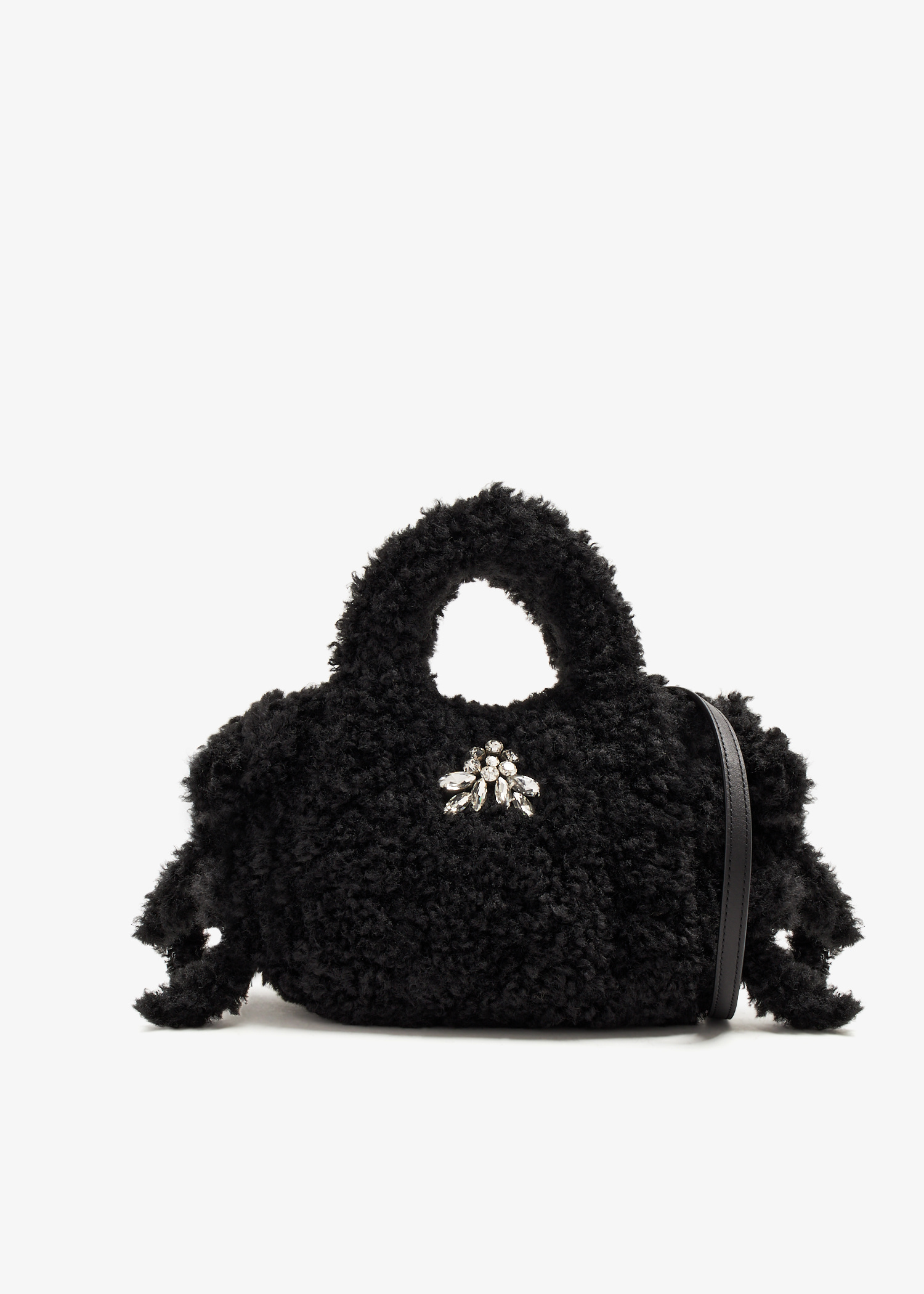 【Simone Rocha】 Baby Egg teddy tote bag Baby Egg teddy tote bag in brown - Simone Rocha | Mytheresa
